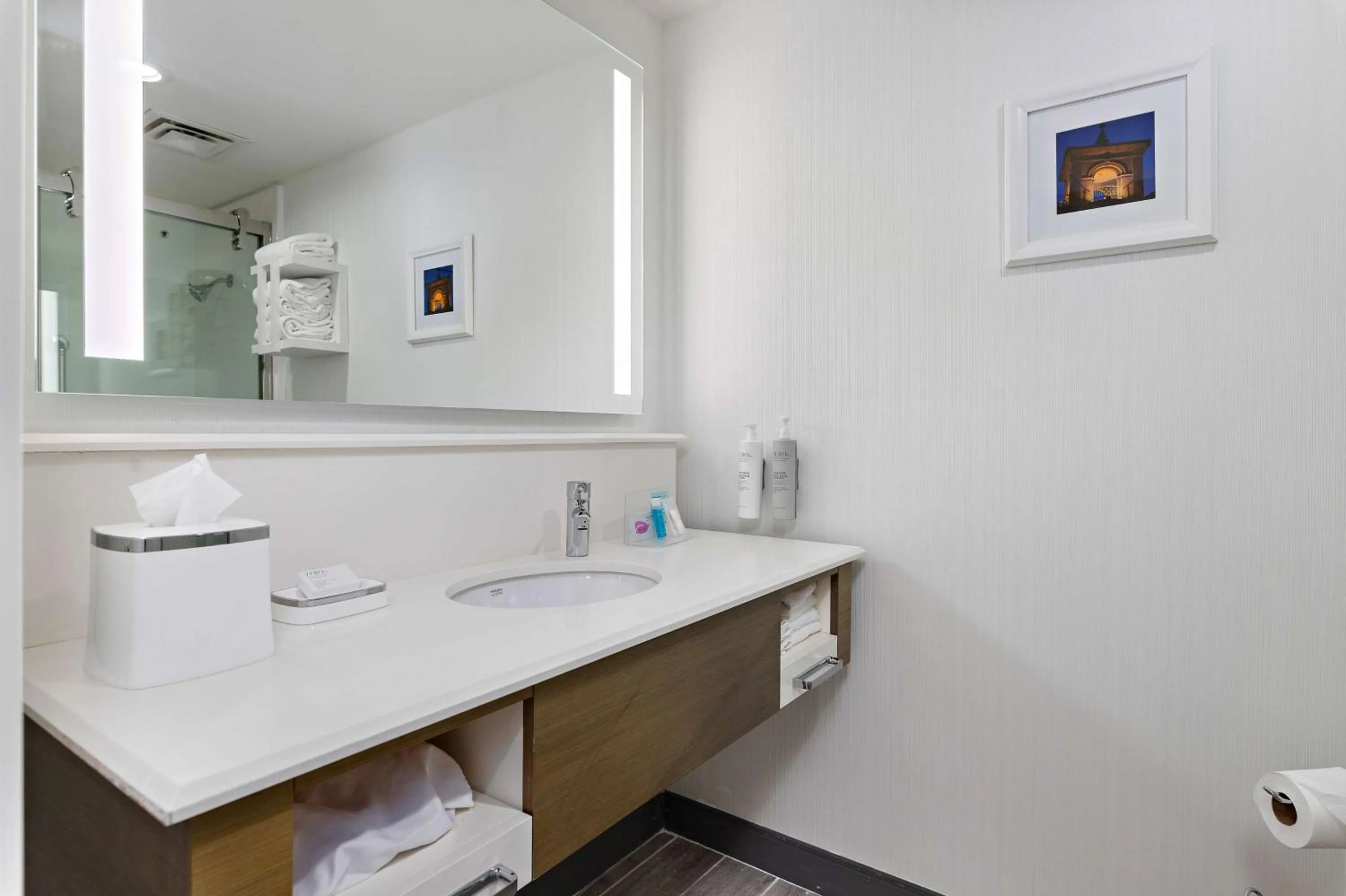 Bathroom in Hampton Inn Kansas City - Downtown Financial District