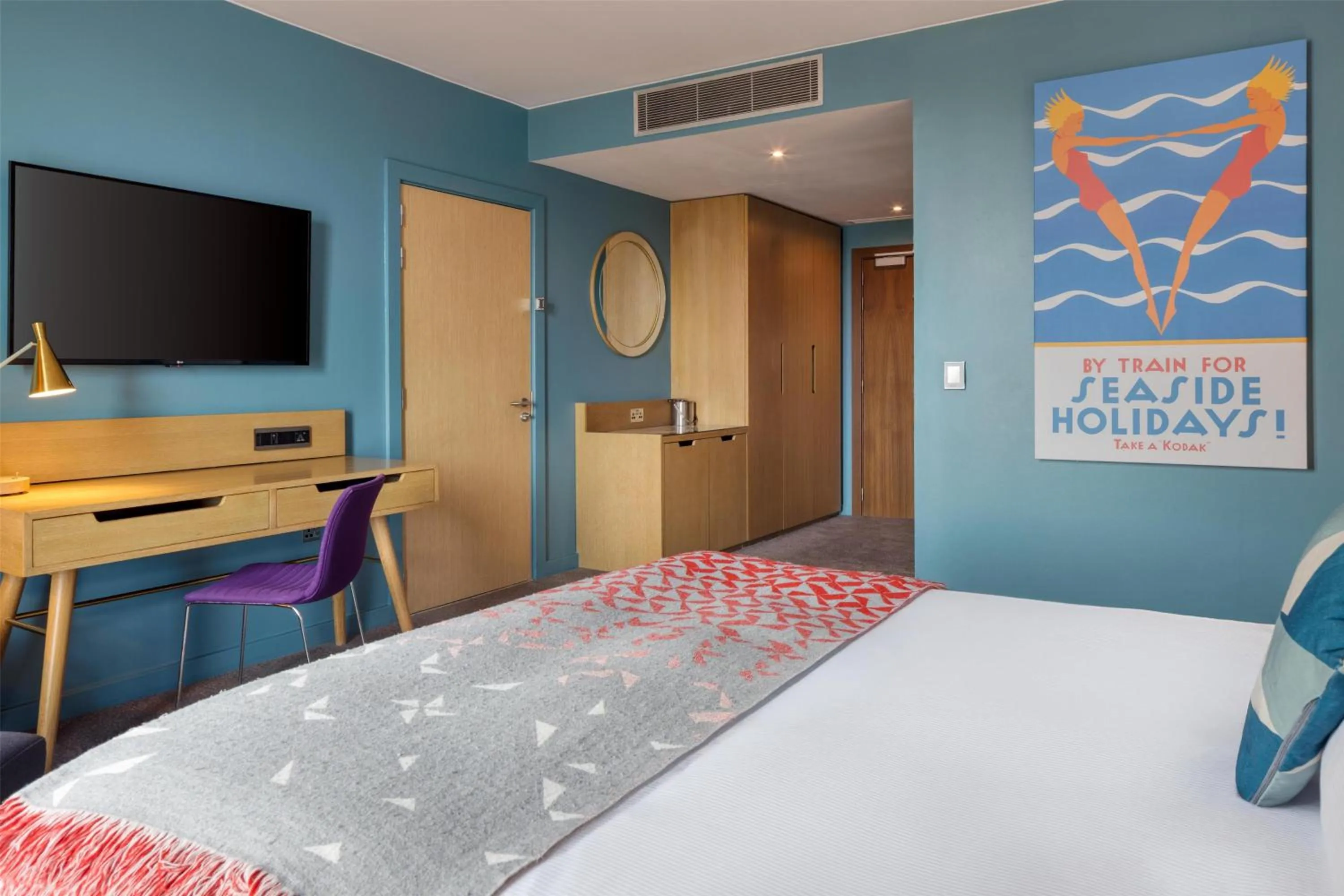 Bed in Hilton Bournemouth