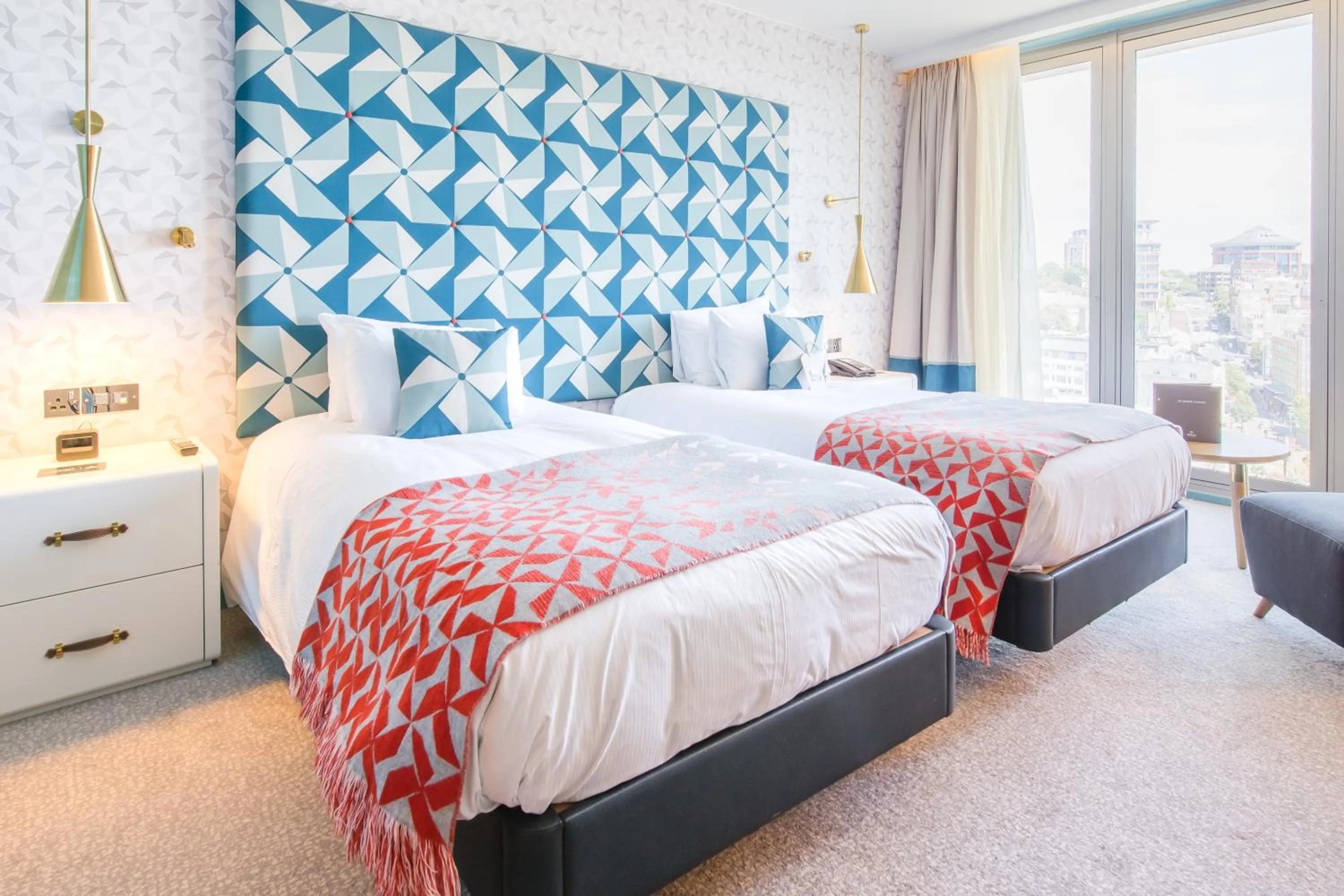 Bedroom, Bed in Hilton Bournemouth