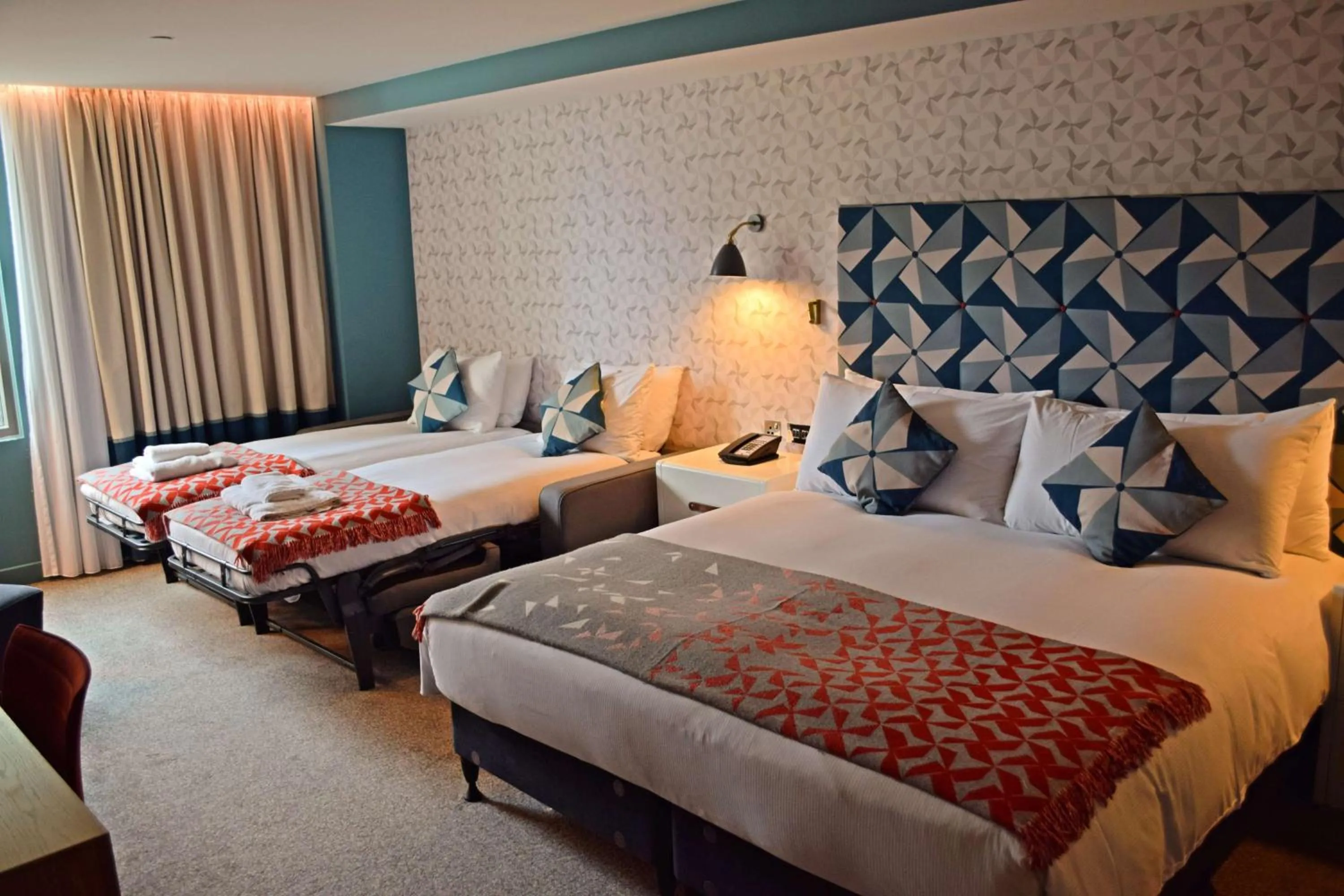 Bed in Hilton Bournemouth