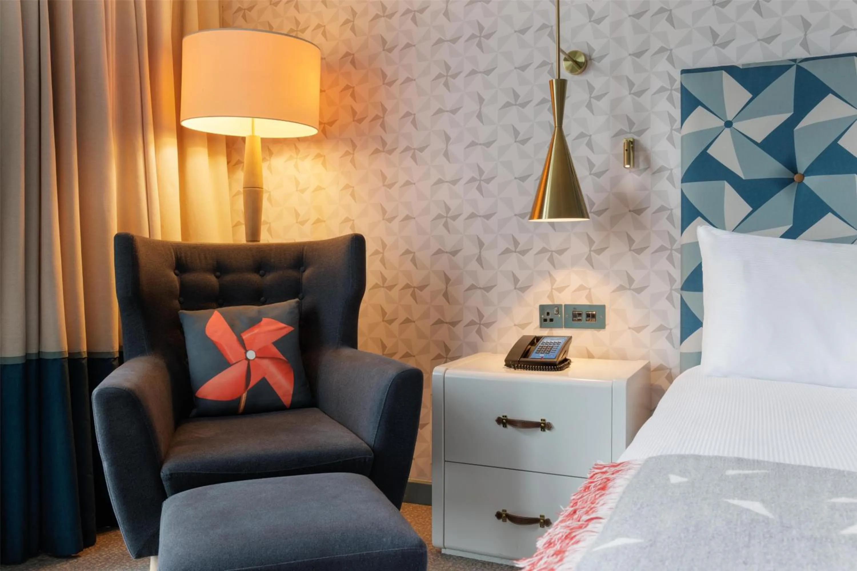 Bed in Hilton Bournemouth