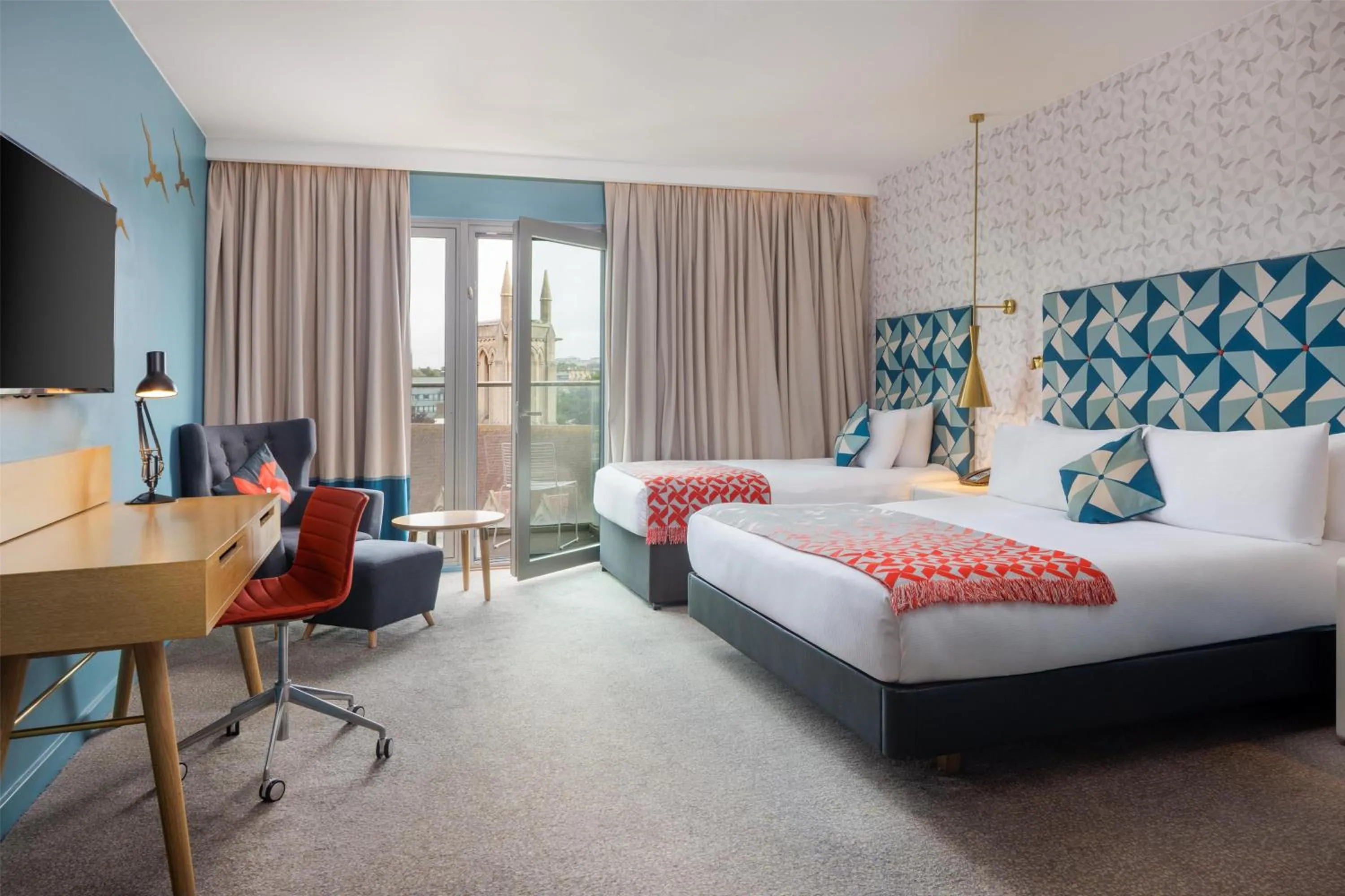 Bed in Hilton Bournemouth