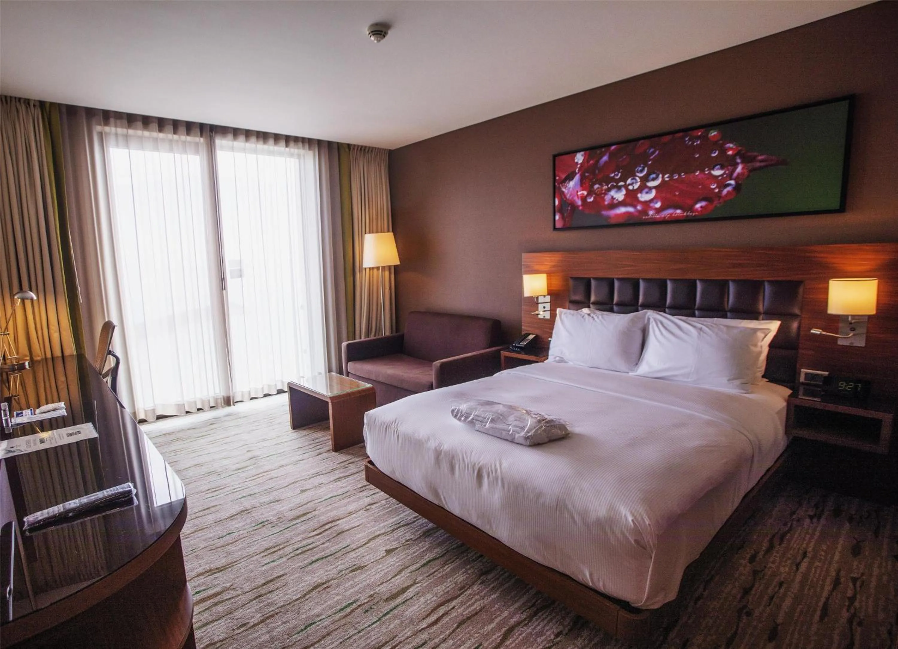 Bed in DoubleTree by Hilton Trabzon