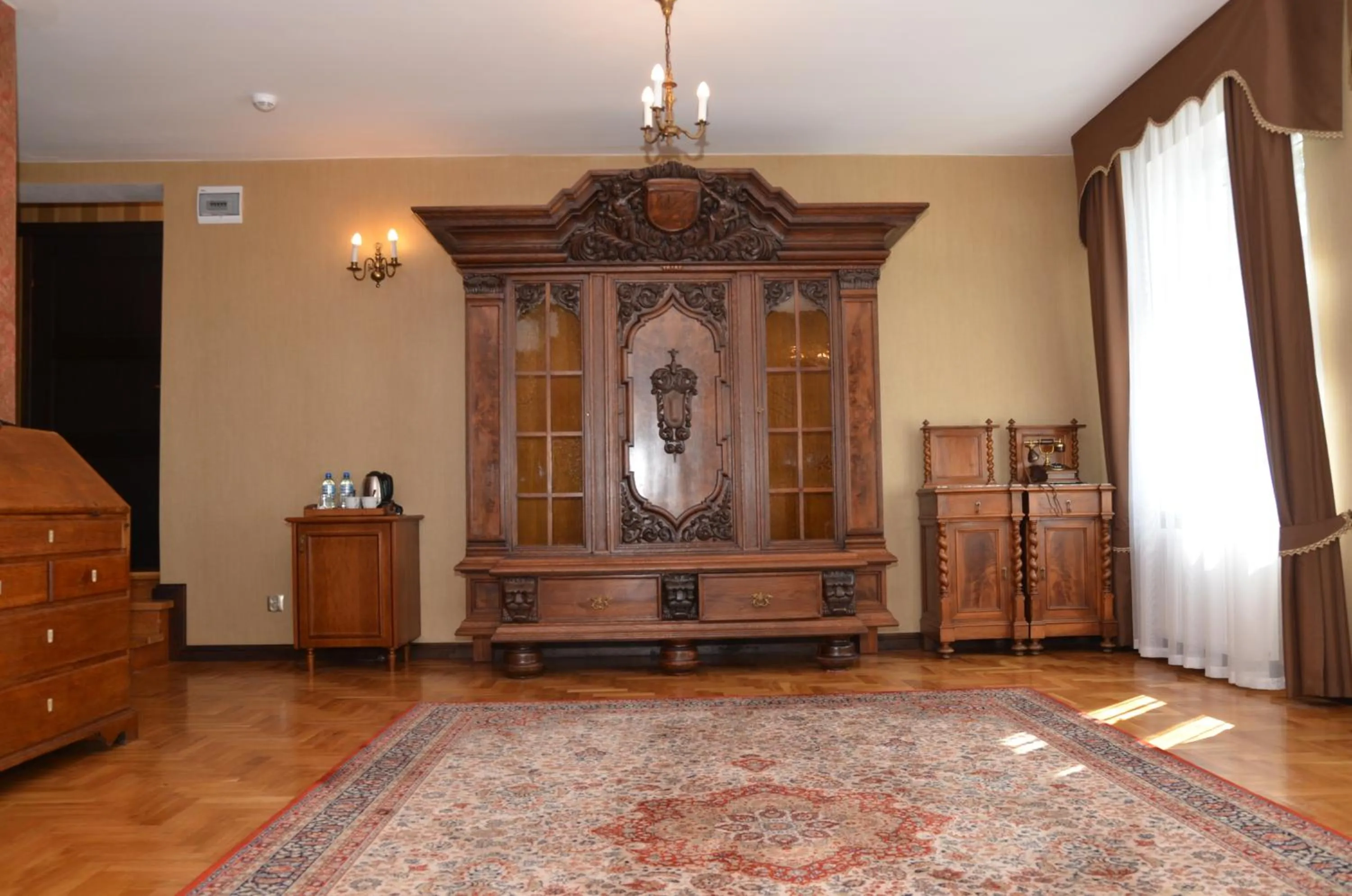 Living room in Pałac Kłanino