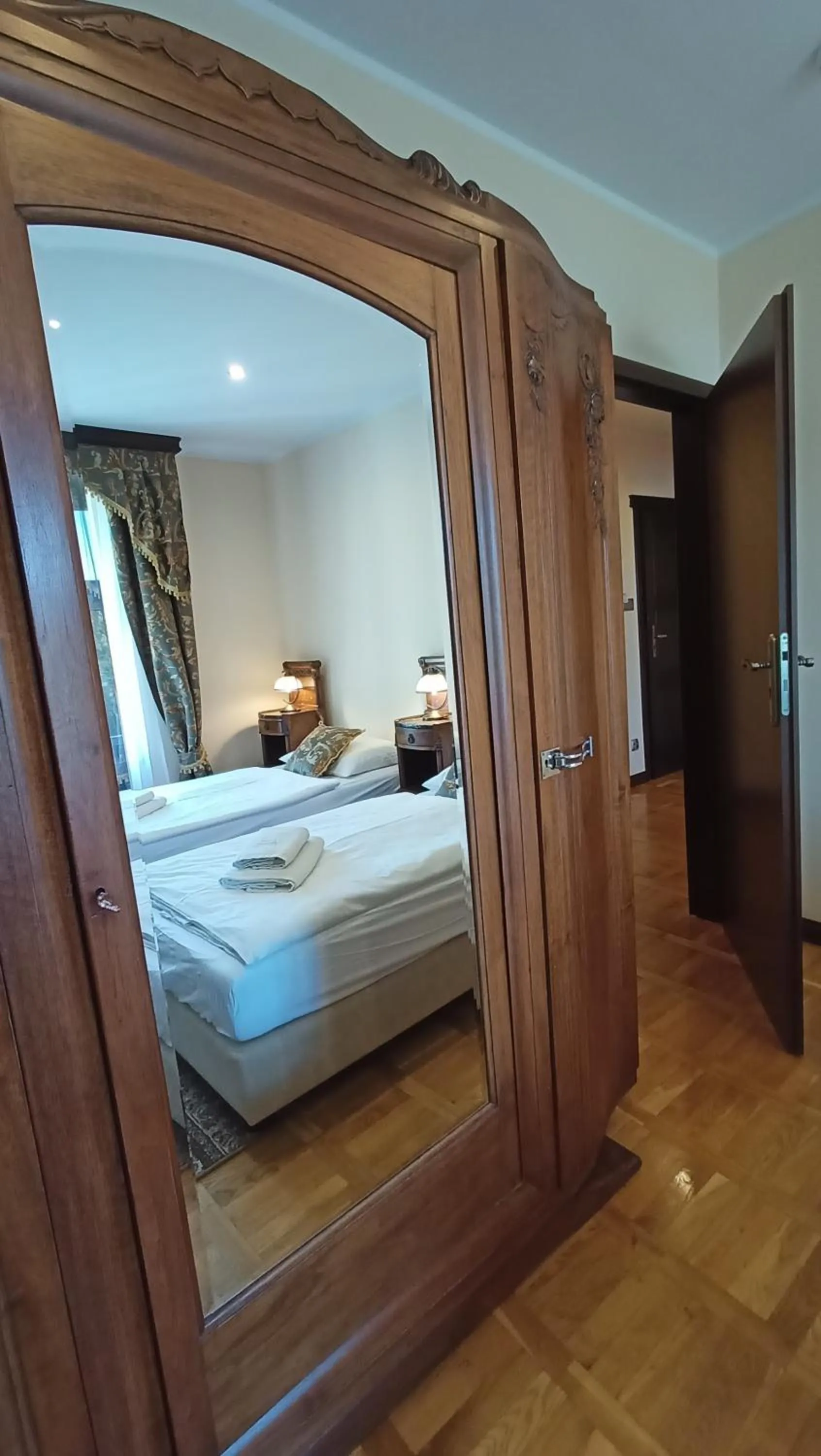 Bed in Pałac Kłanino