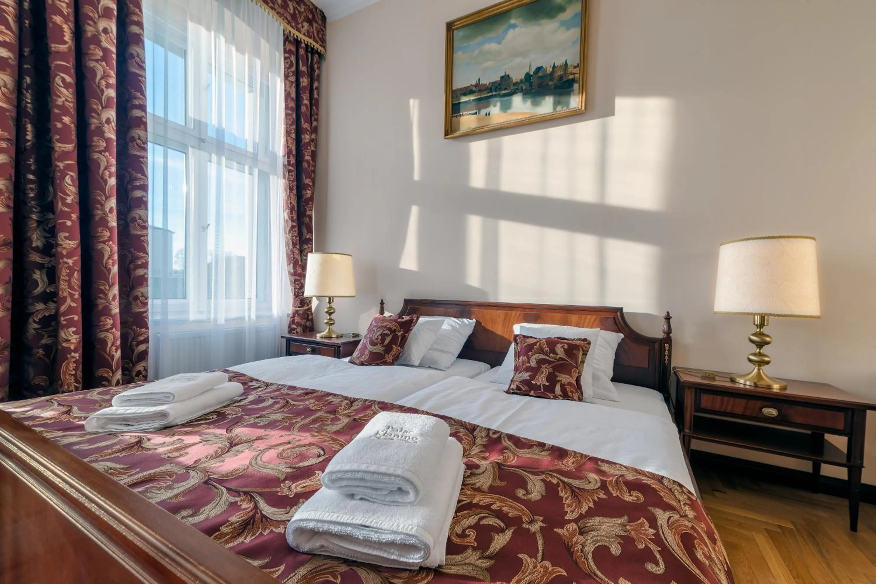 Bed in Pałac Kłanino