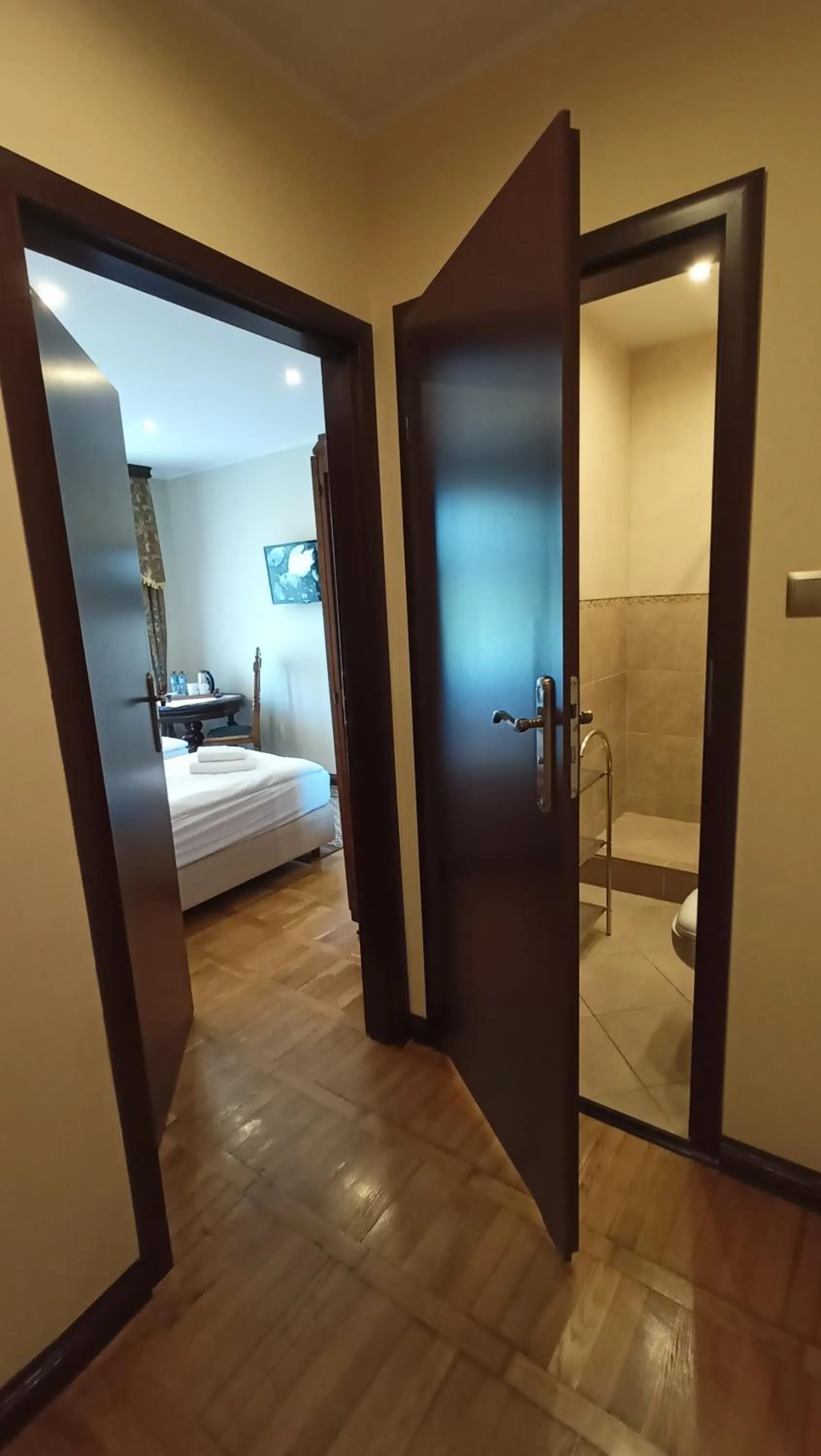 Bed in Pałac Kłanino