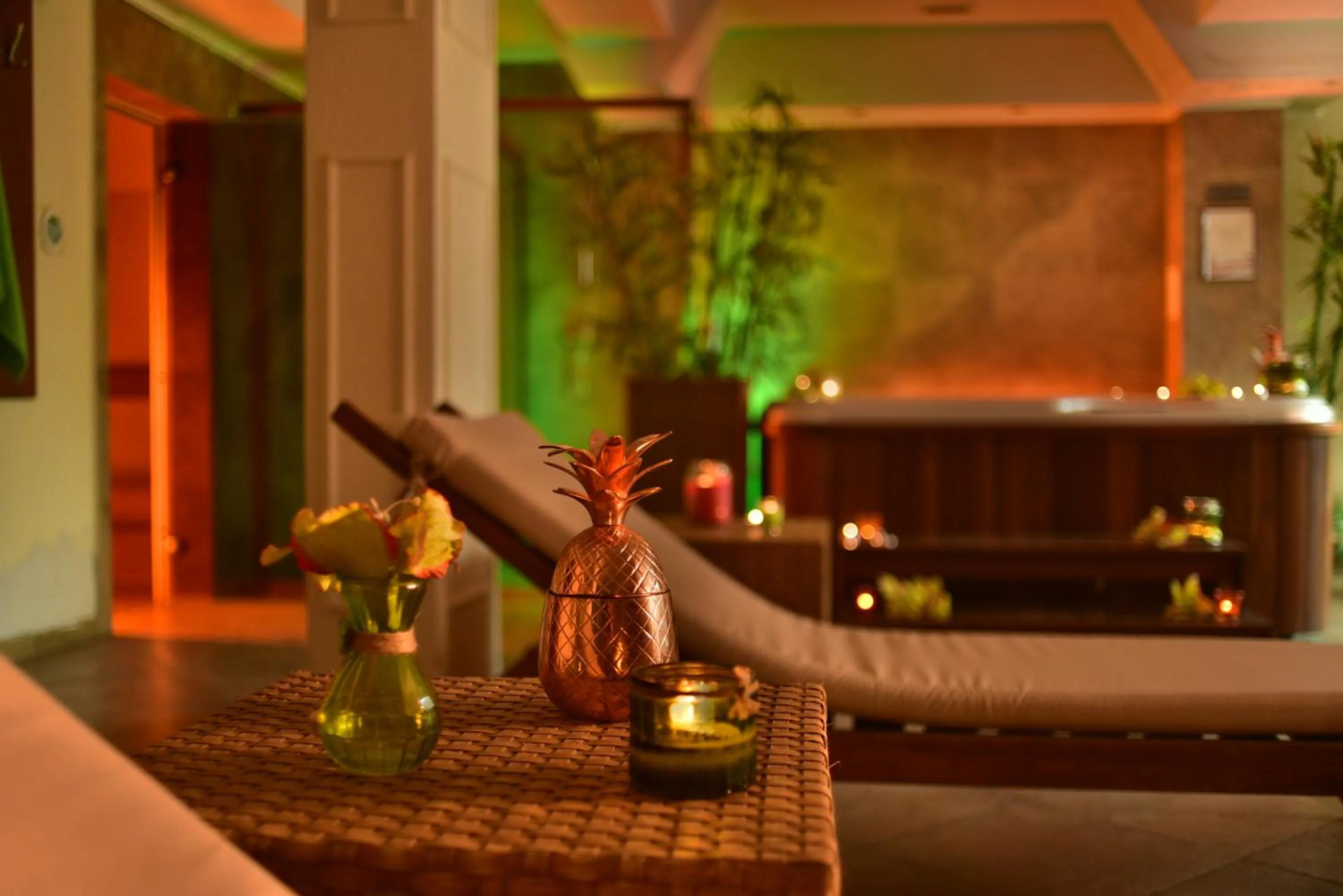 Hot Tub in Mountain Boutique Family Hotel