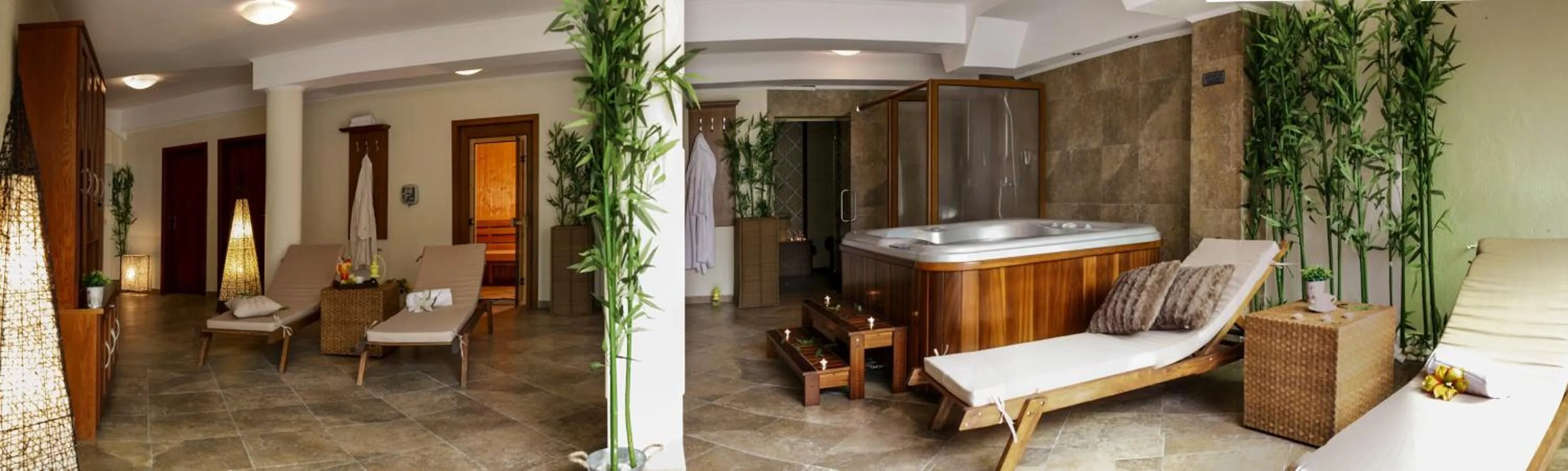 Hot Tub in Mountain Boutique Family Hotel