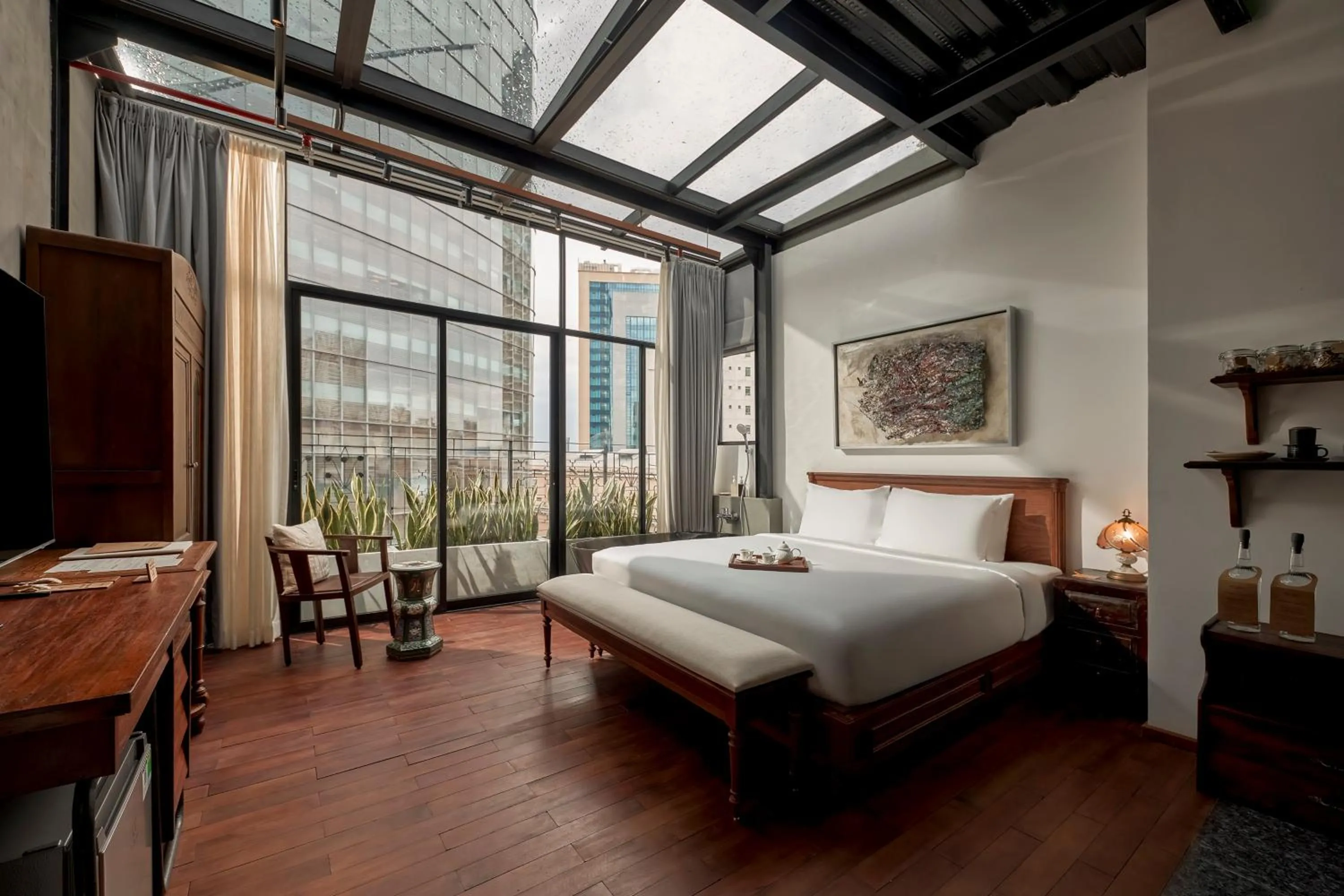 Photo of the whole room, Bed in Anima Saigon Boutique - Vietnamese Contemporary Art Hotel