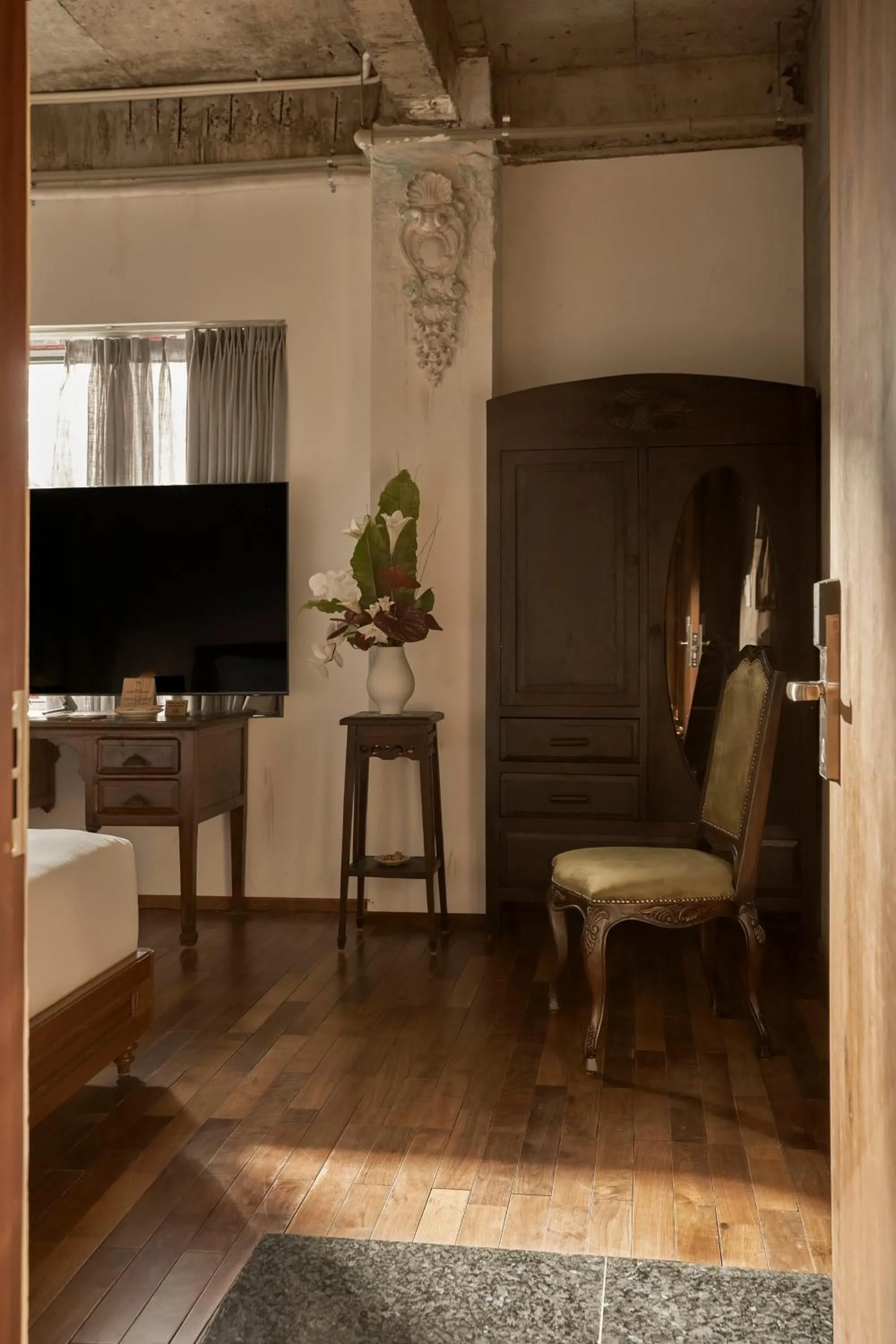 Bedroom in Anima Saigon Boutique - Vietnamese Contemporary Art Hotel