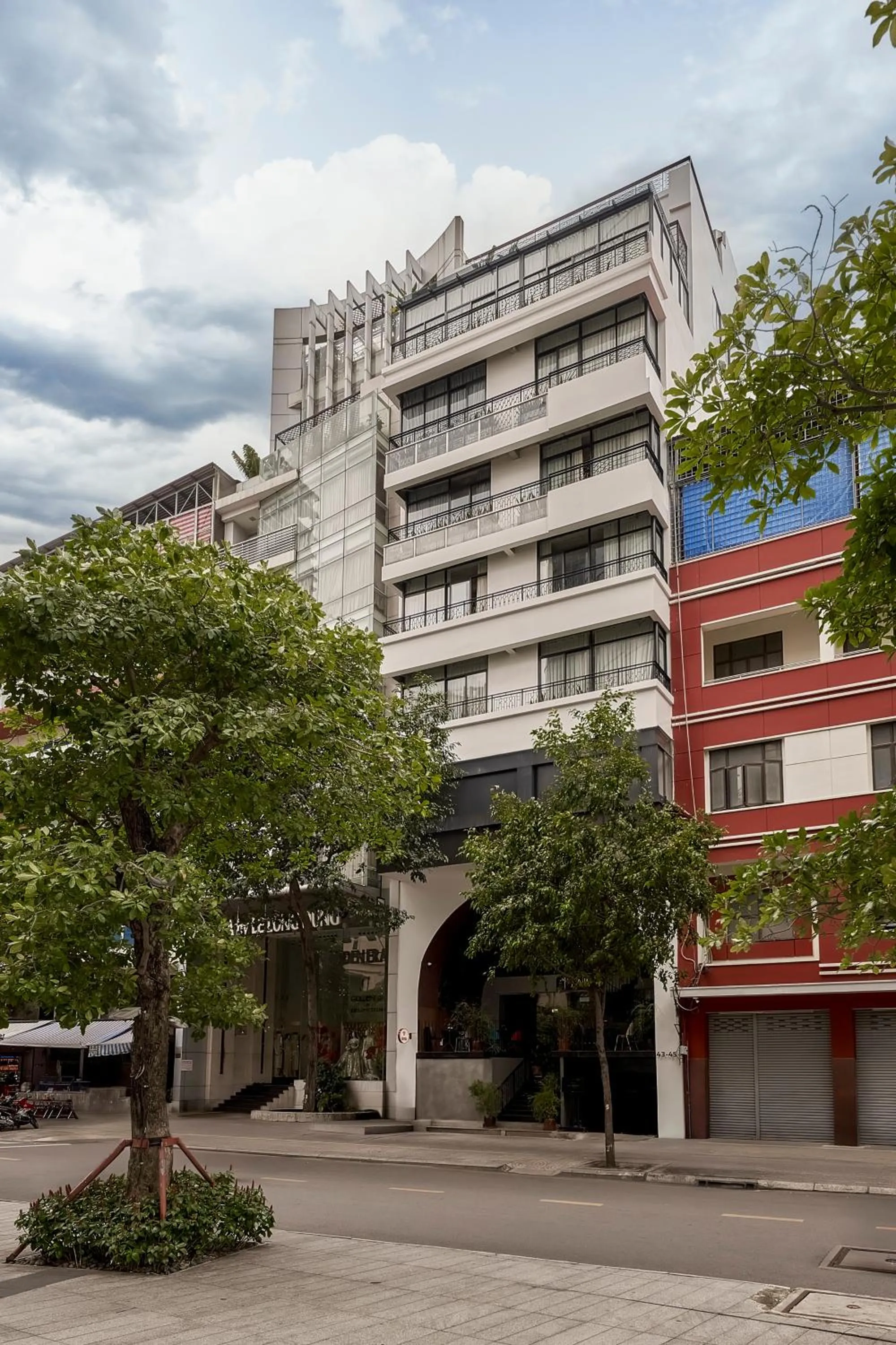 Property building in Anima Saigon Boutique - Vietnamese Contemporary Art Hotel