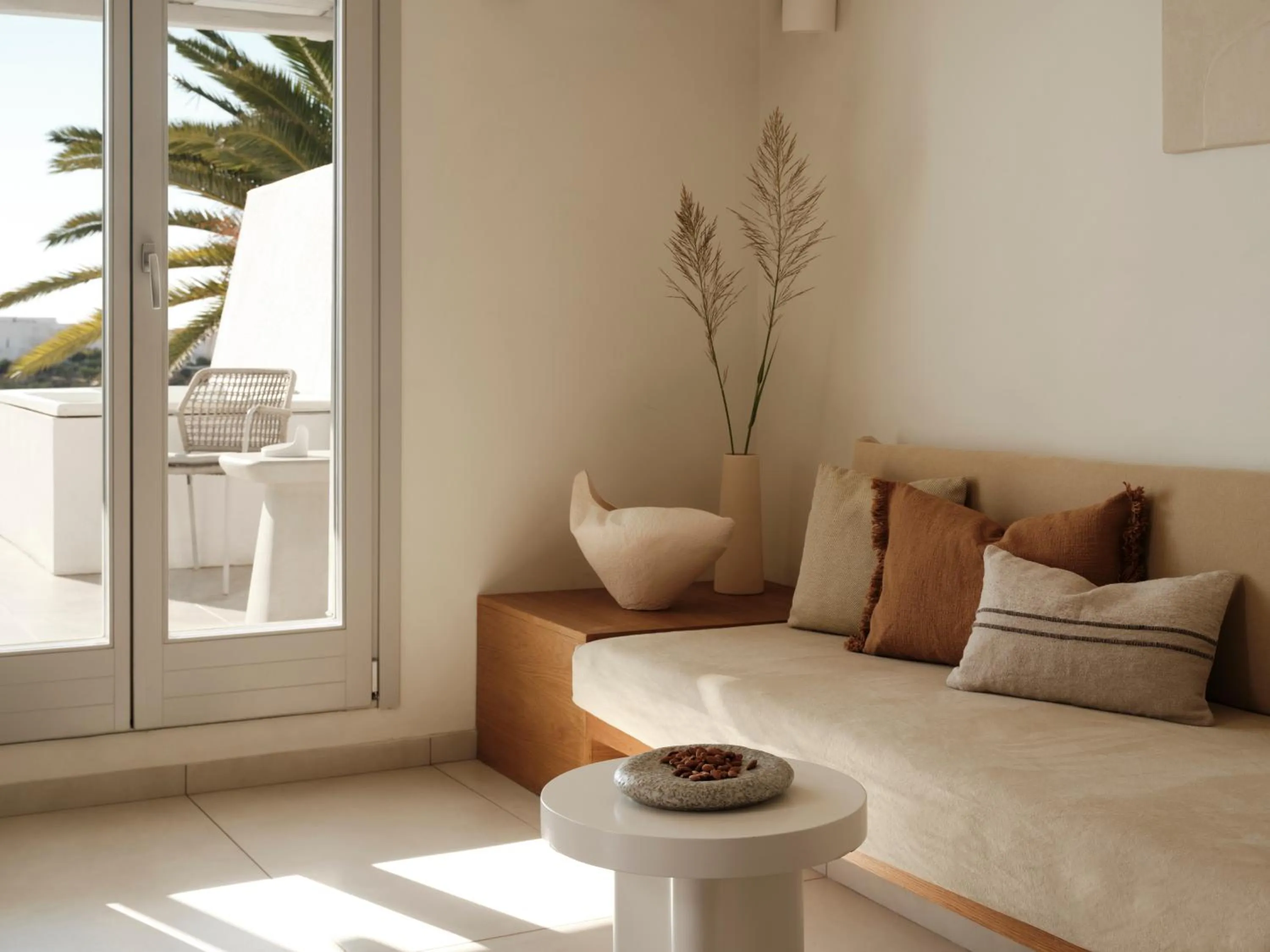 Decorative detail, Bed in Andronikos Hotel