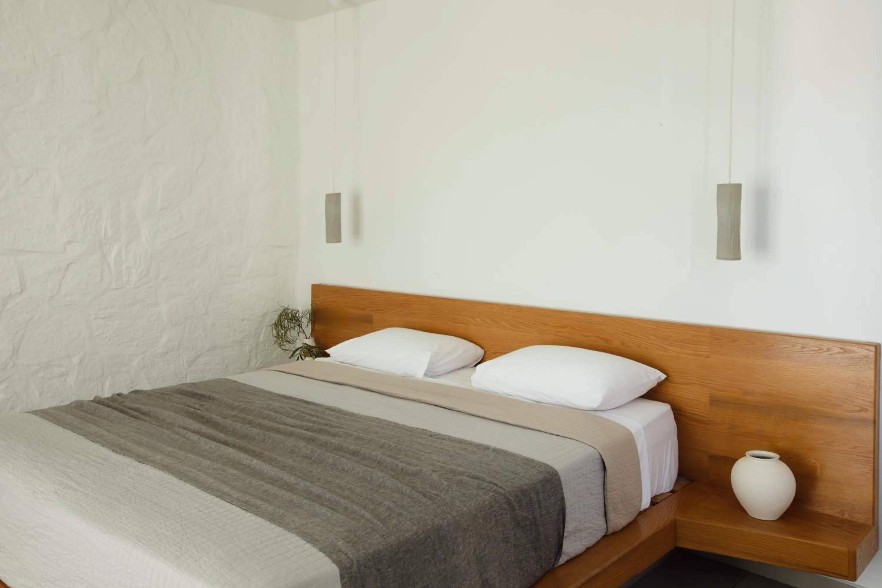 Bed in Andronikos Hotel