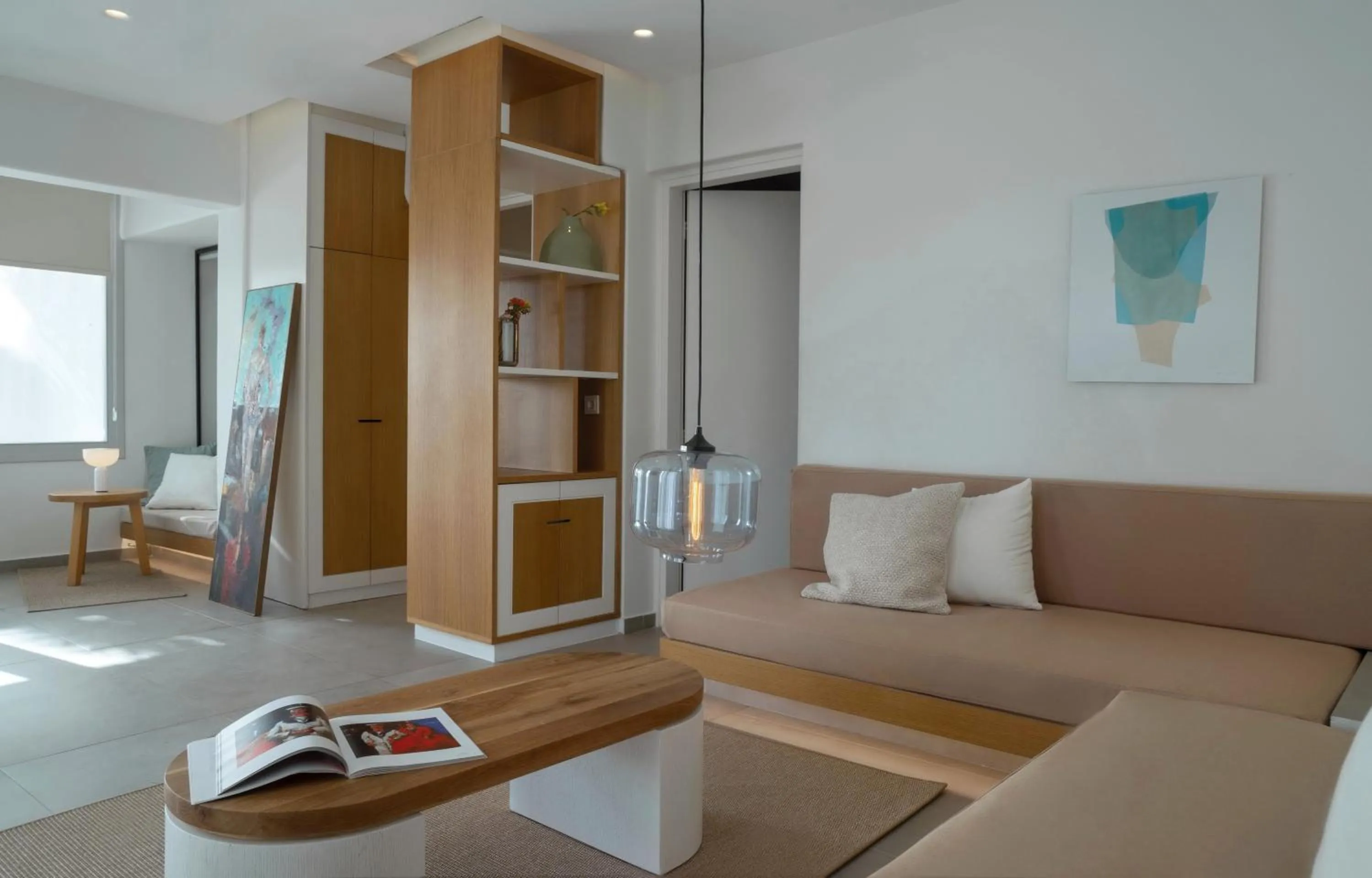 Living room in Andronikos Hotel