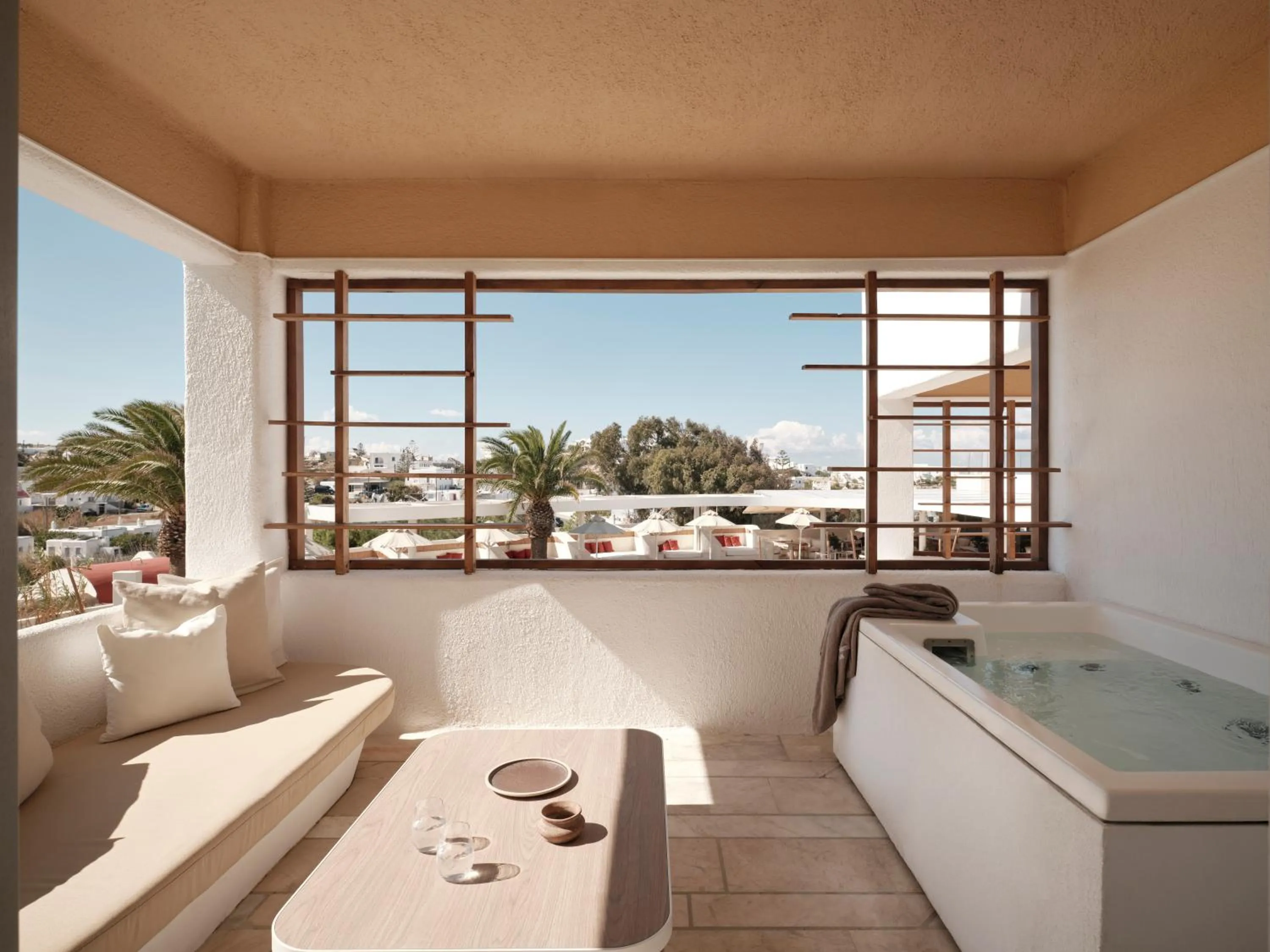 Balcony/Terrace in Andronikos Hotel