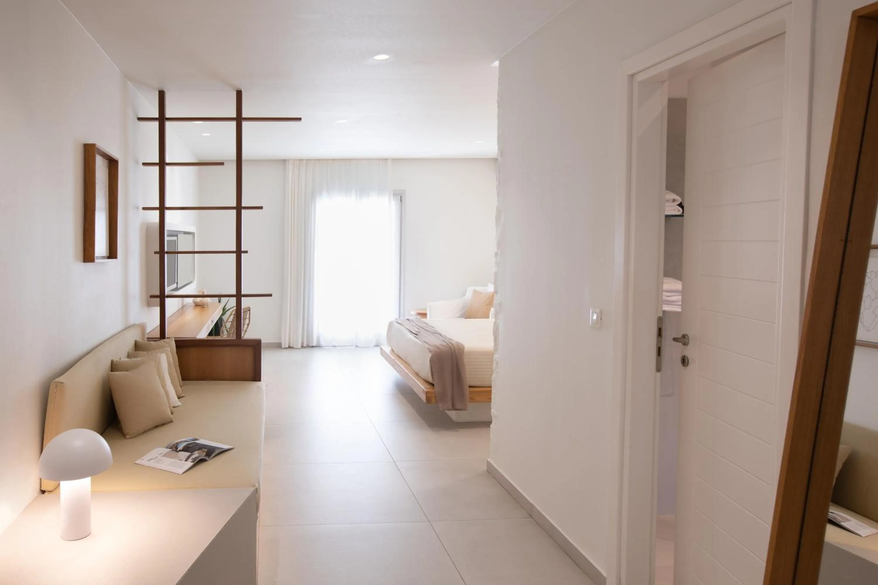 Bed in Andronikos Hotel