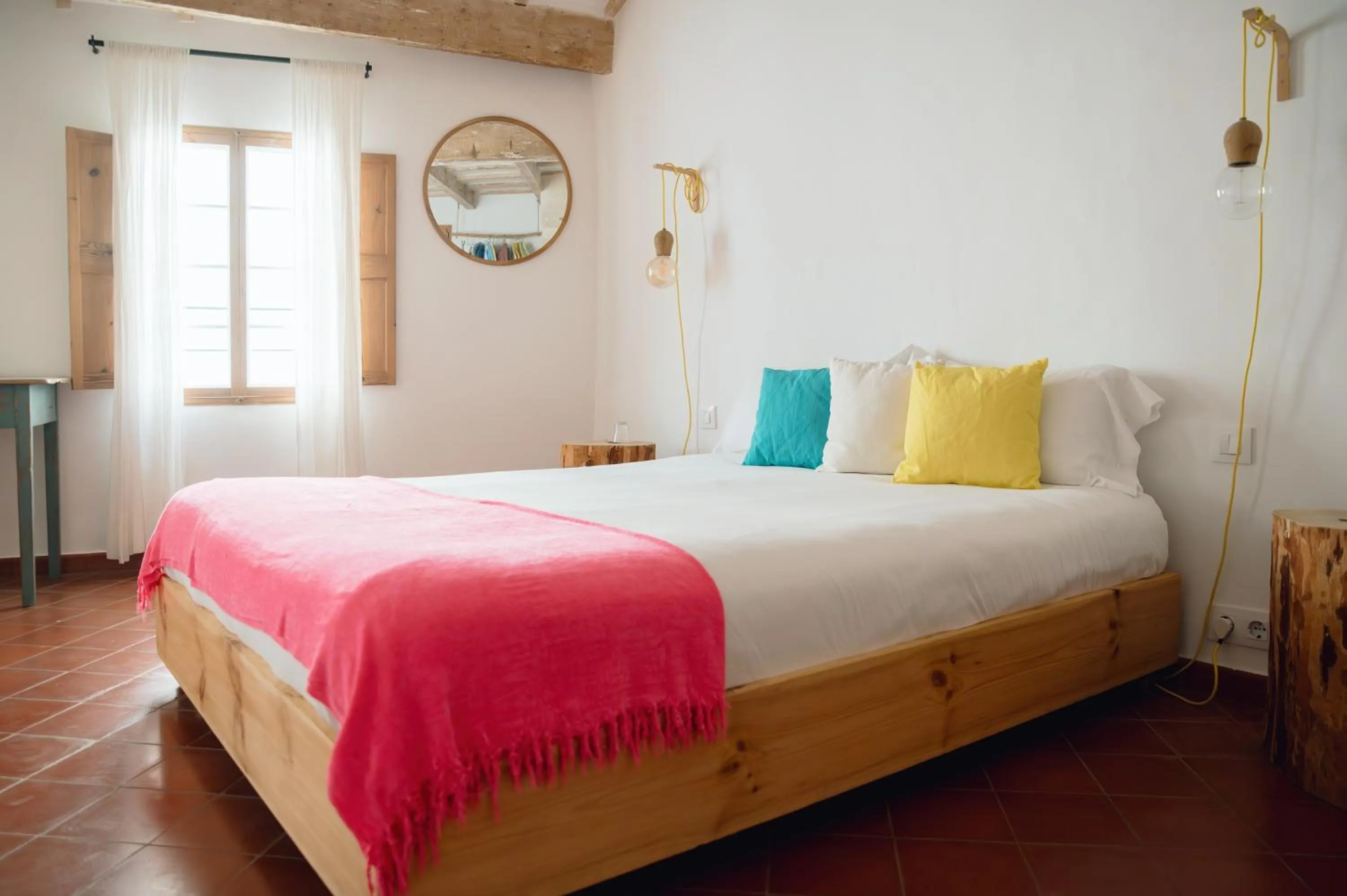 Bed in HoMe Hotel Menorca