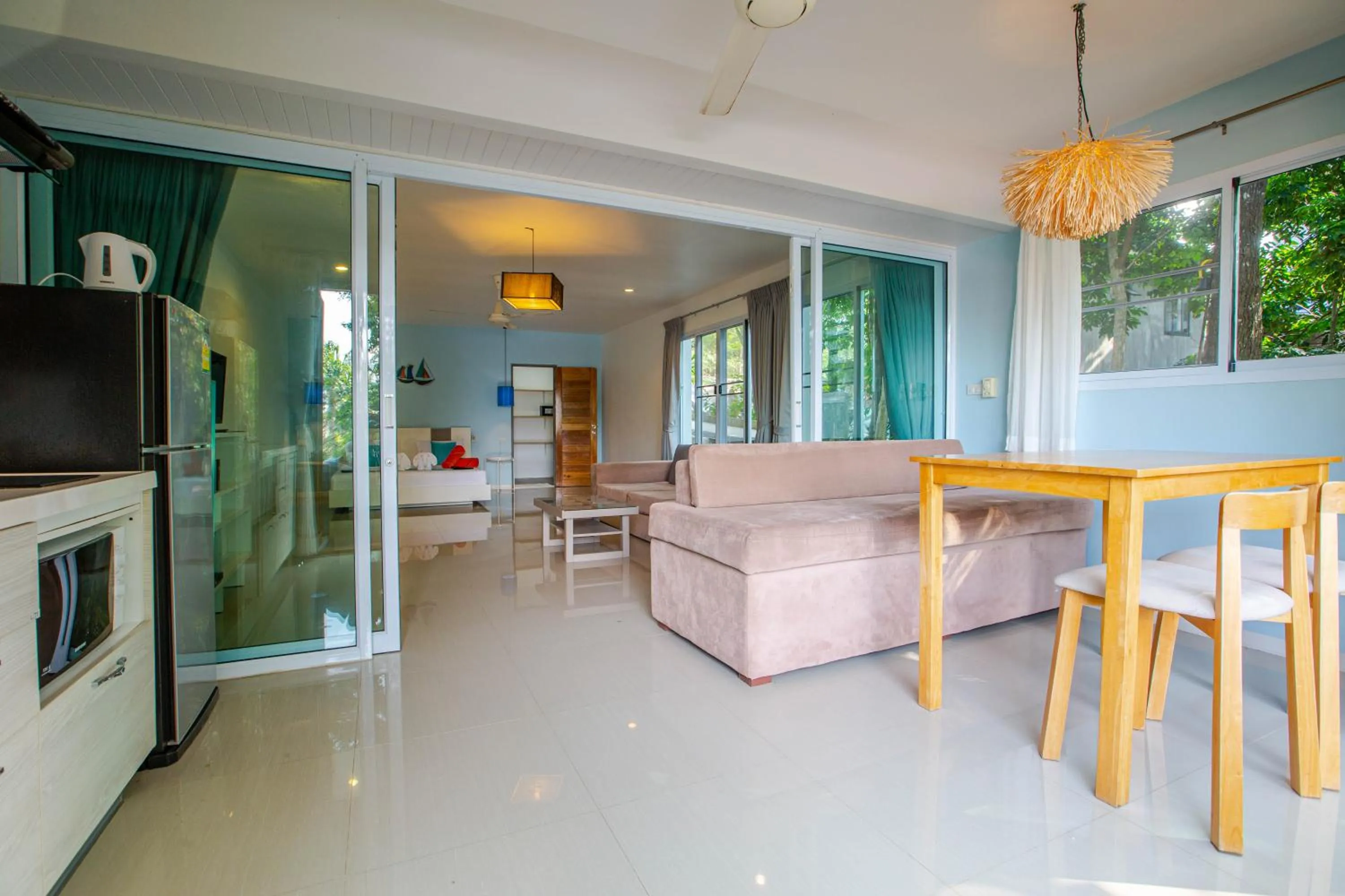 Kitchen or kitchenette in Padel Phangan Suite