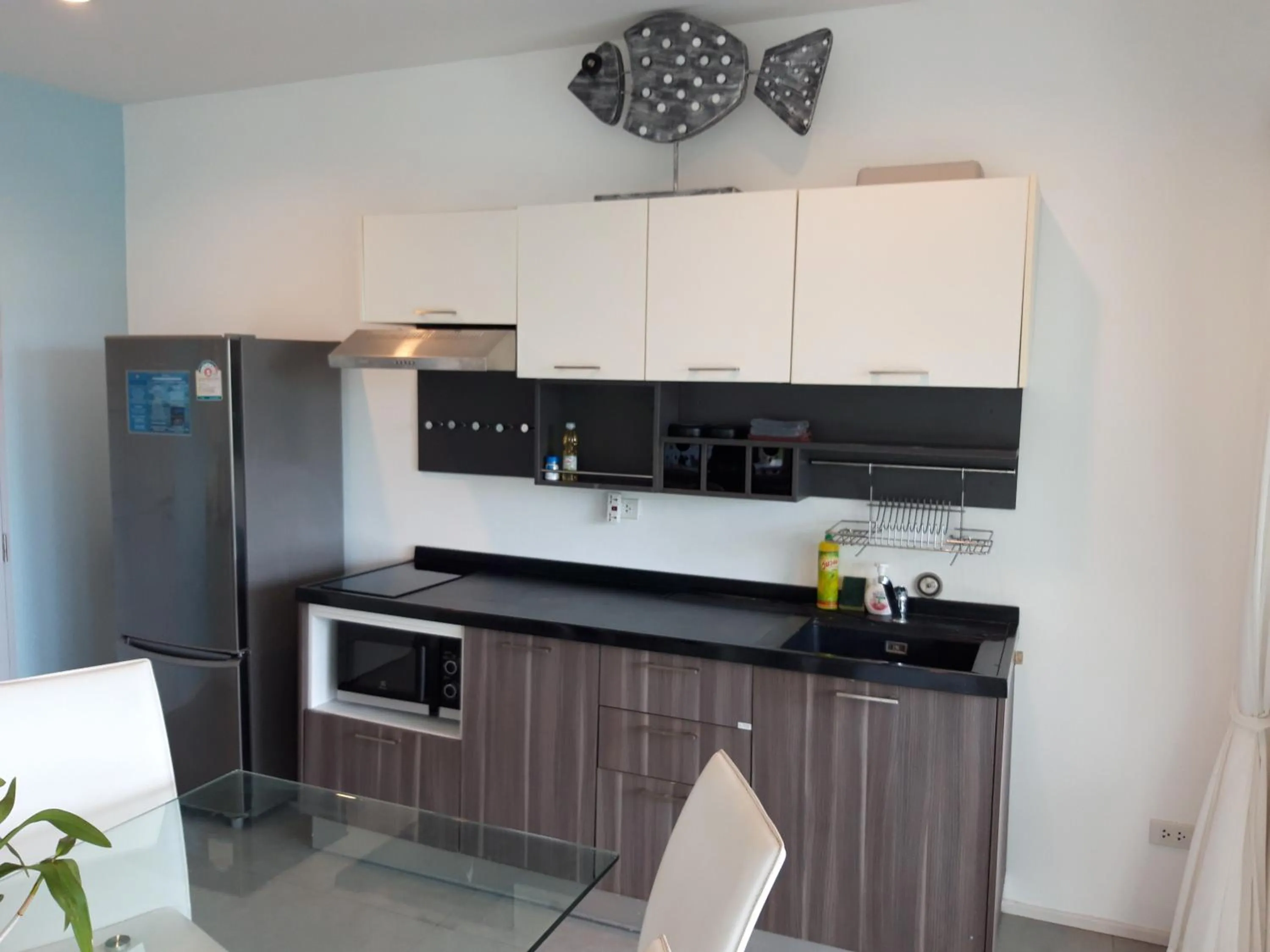 Kitchen or kitchenette in Padel Phangan Suite