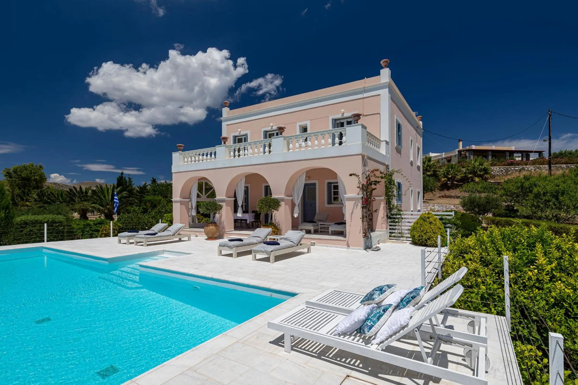 Property building in Villa Casa Del Sol Syros