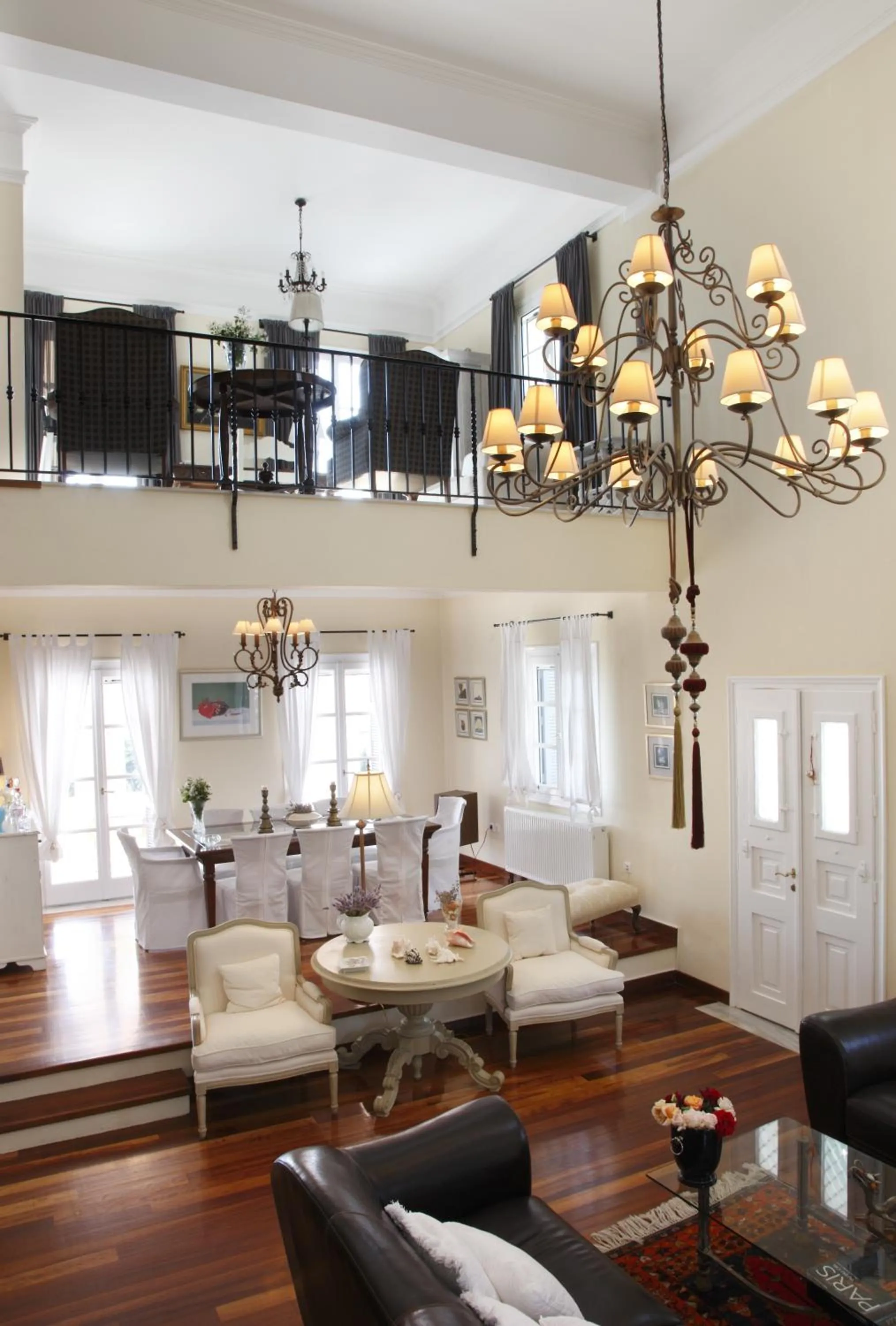 Living room in Villa Casa Del Sol Syros