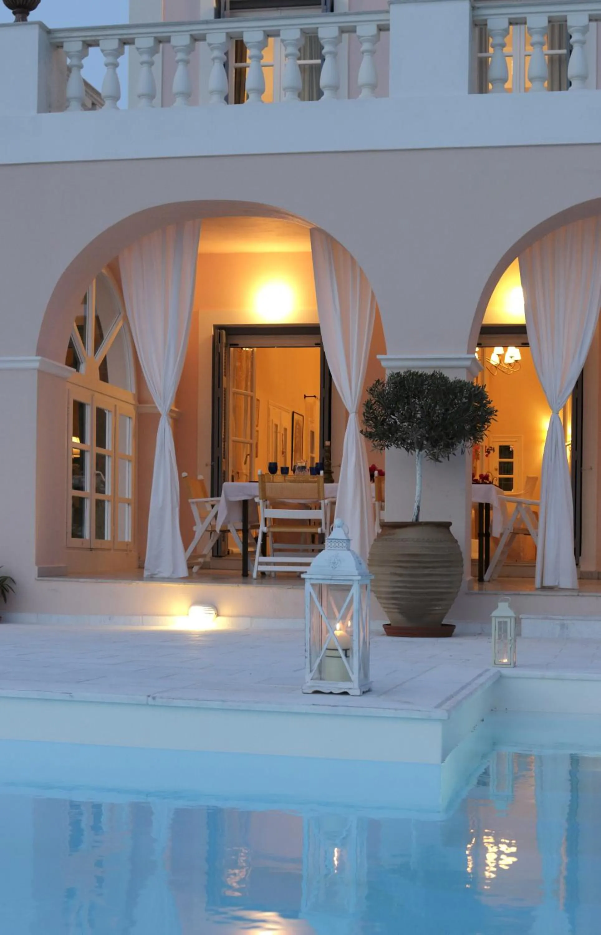 Balcony/Terrace in Villa Casa Del Sol Syros