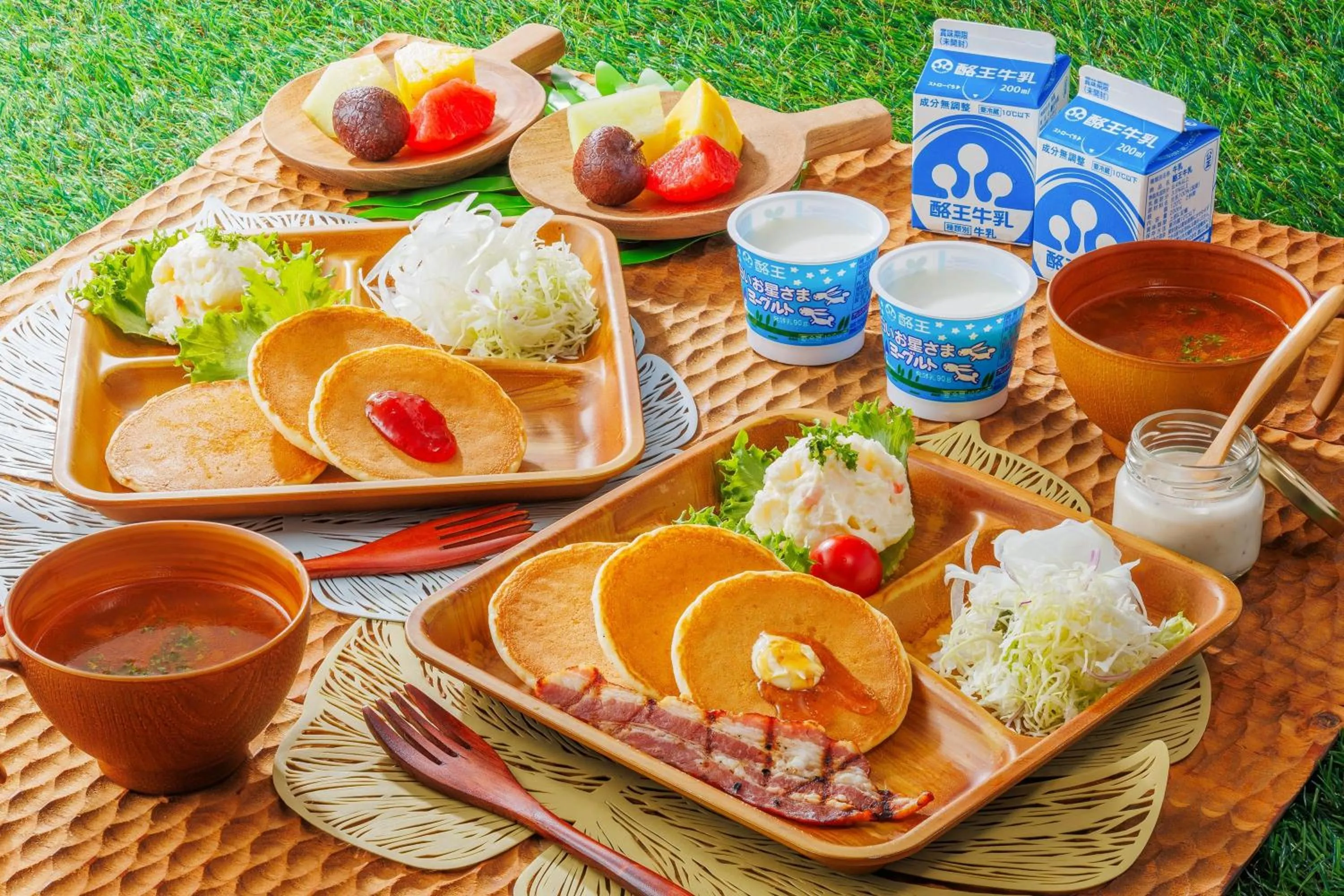 Food and drinks in Hawaiians Glamping Mauna Village