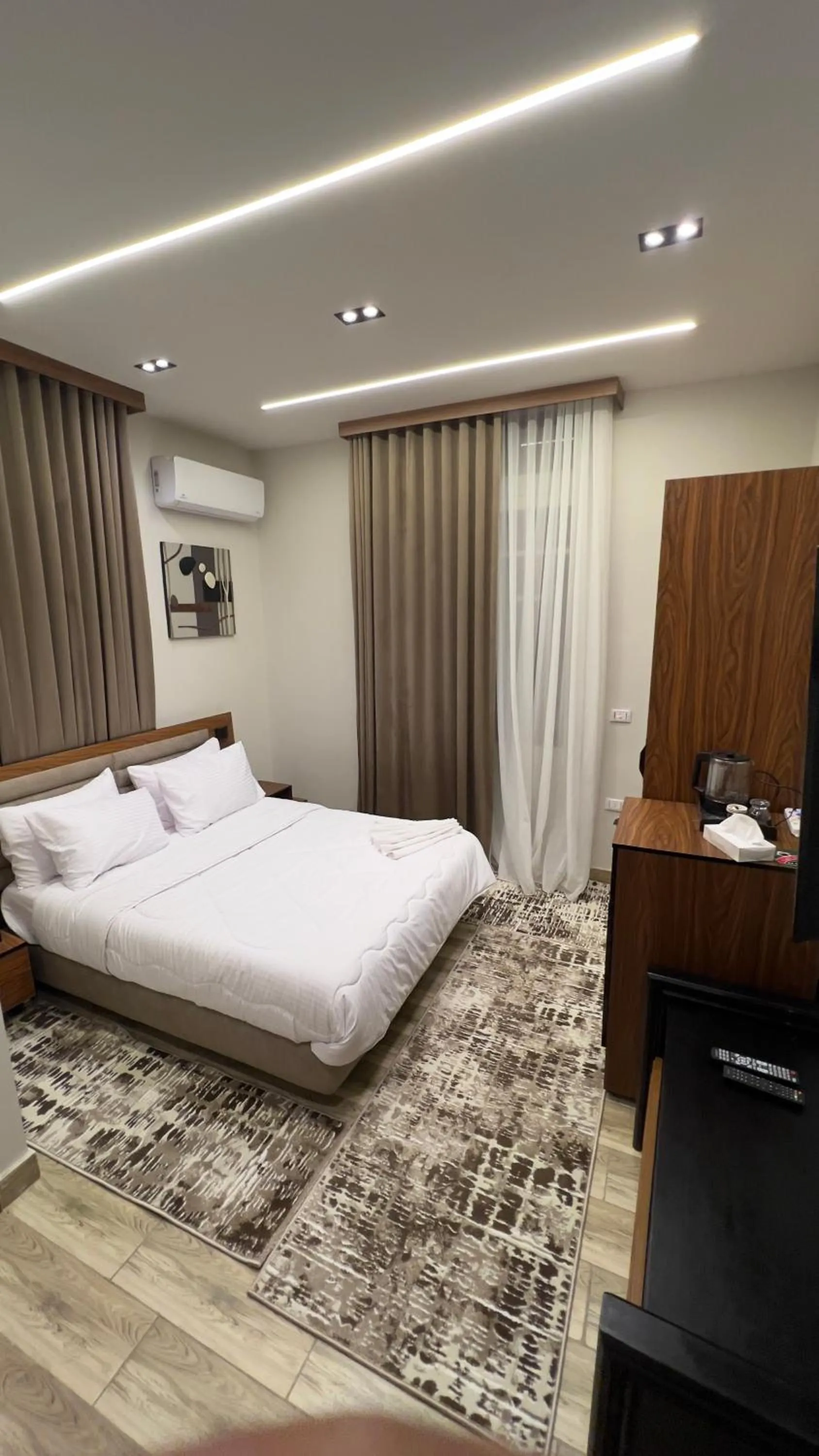 Bed in Italia Hotel Cairo