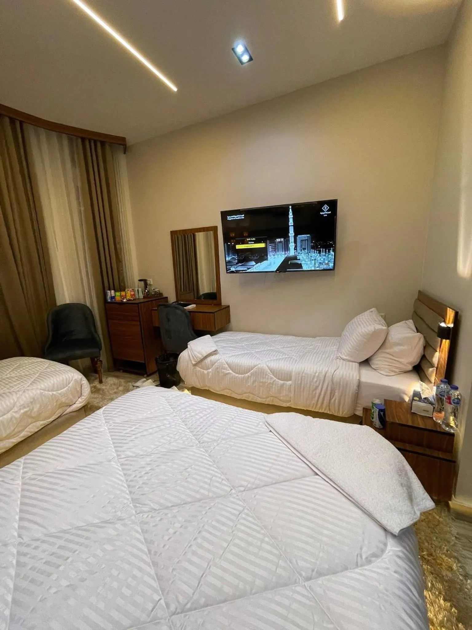 Bed in Italia Hotel Cairo