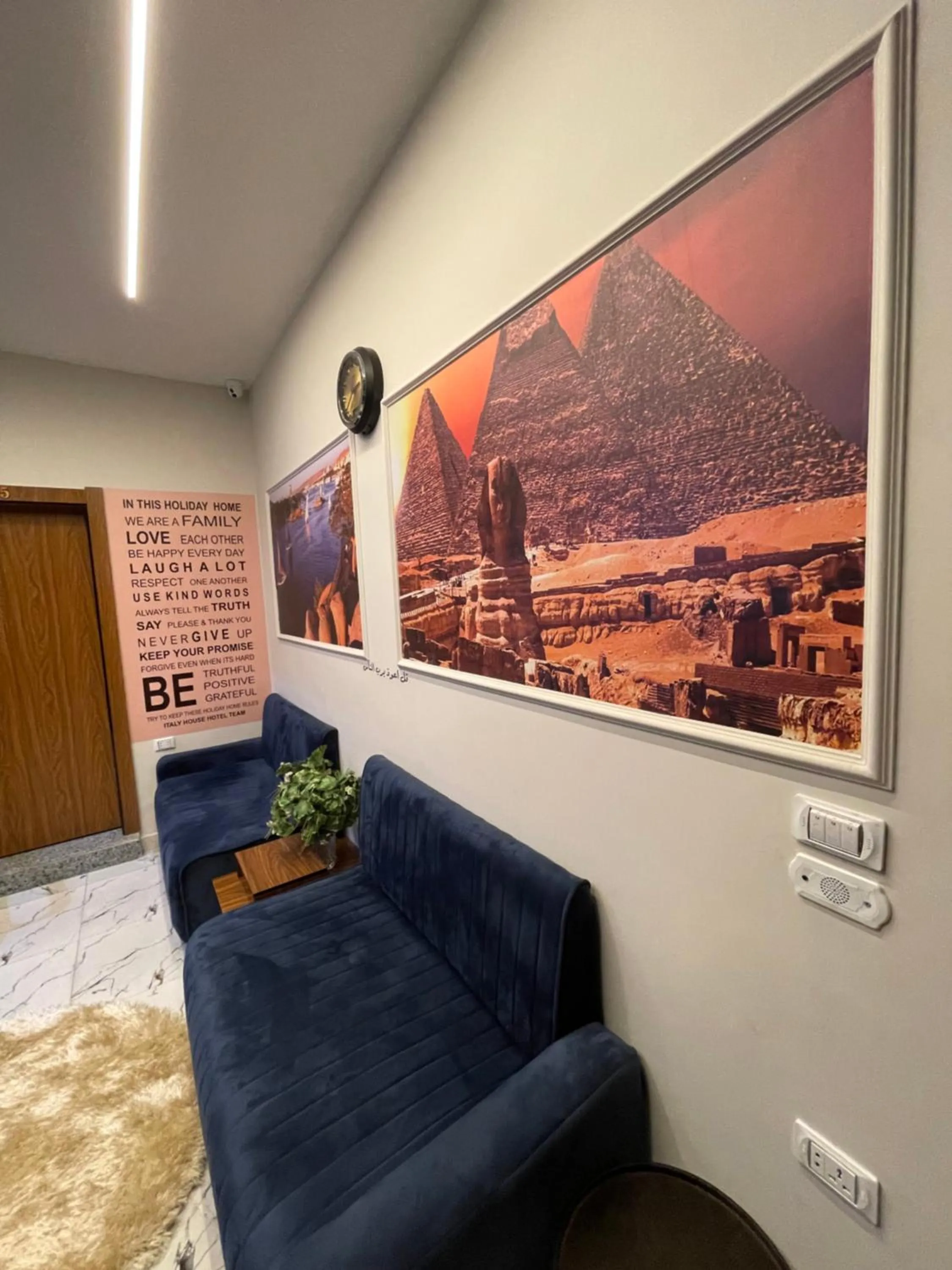 Lobby or reception in Italia Hotel Cairo