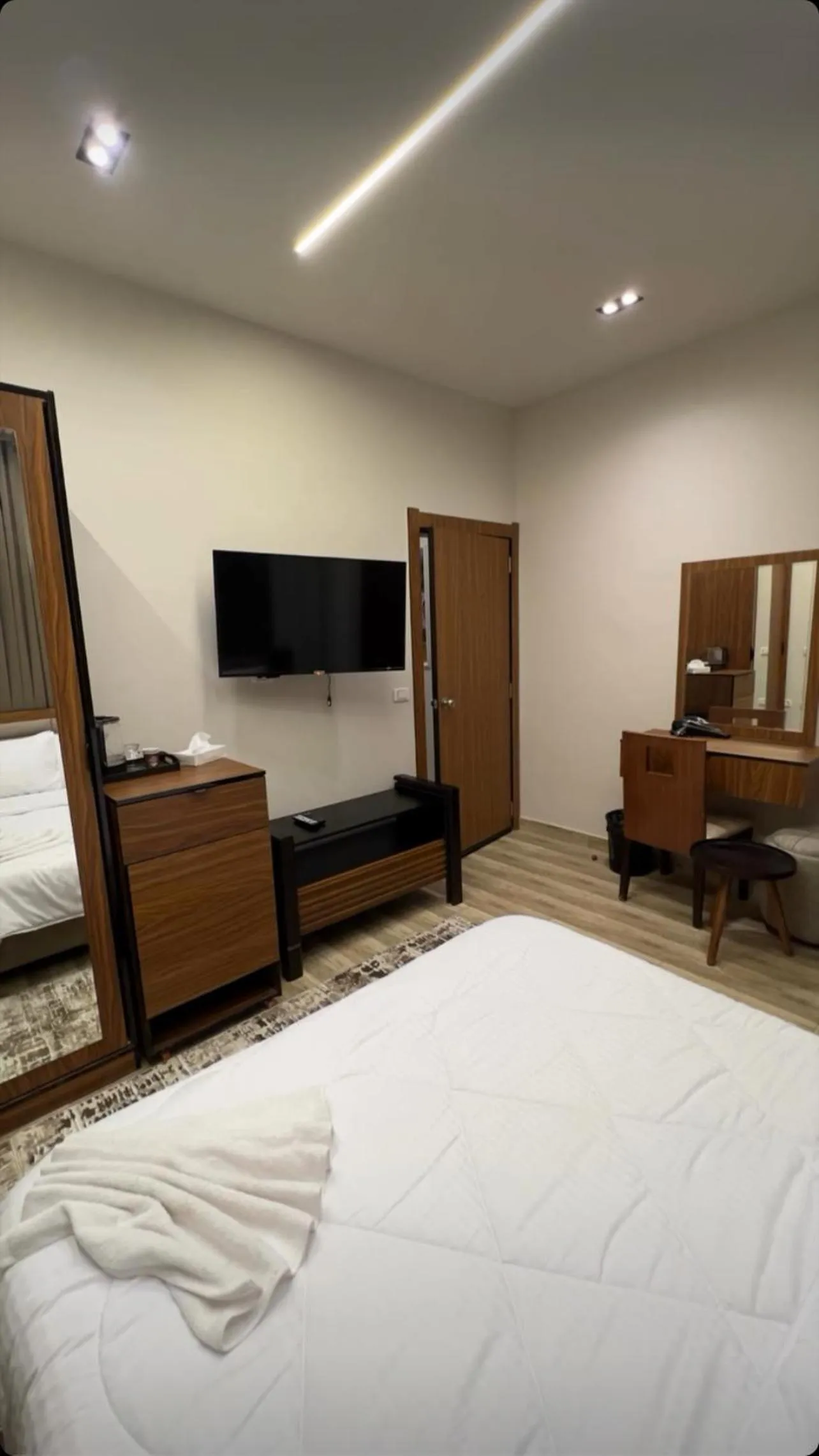 Bed in Italia Hotel Cairo