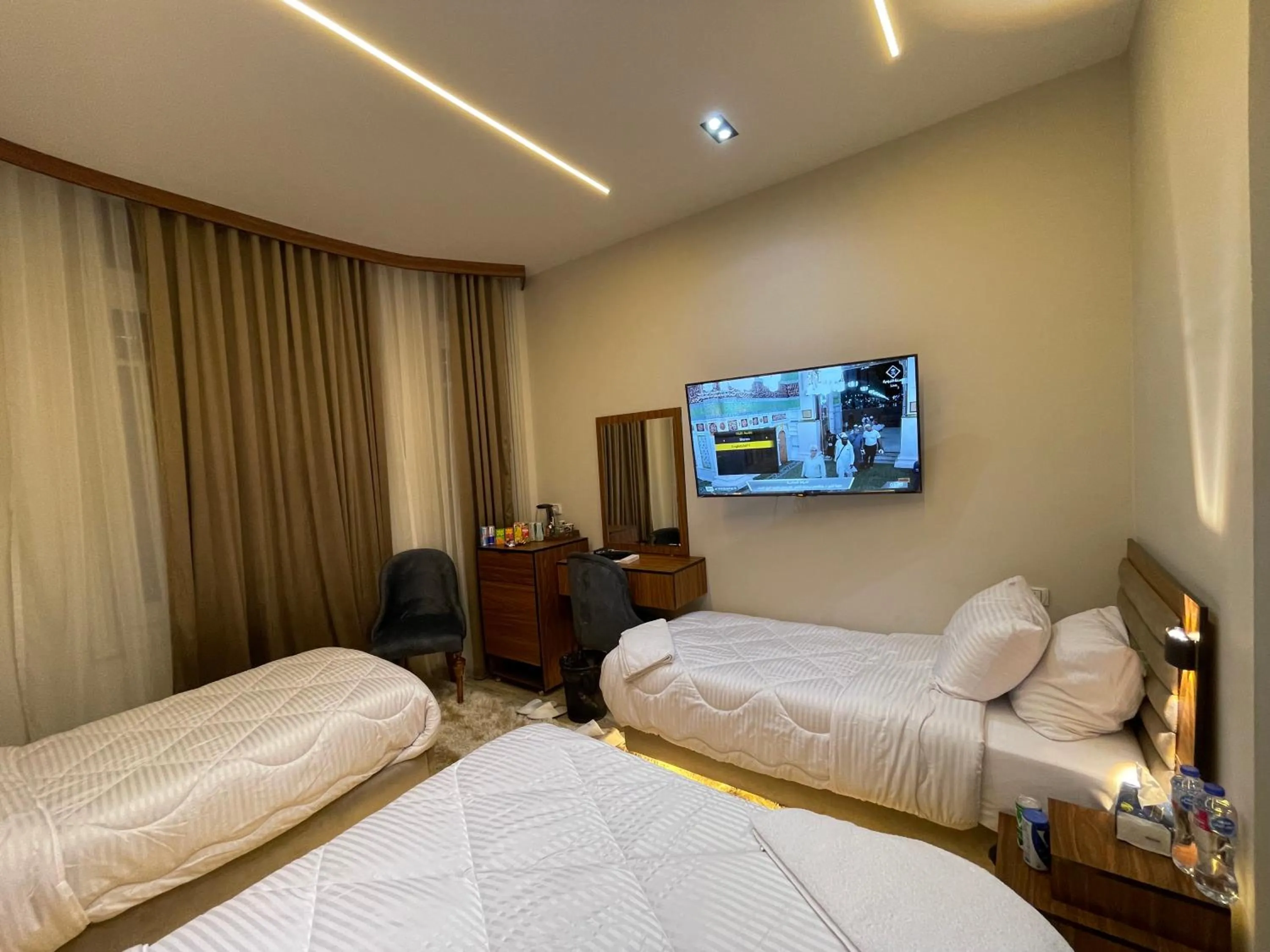 Bed in Italia Hotel Cairo