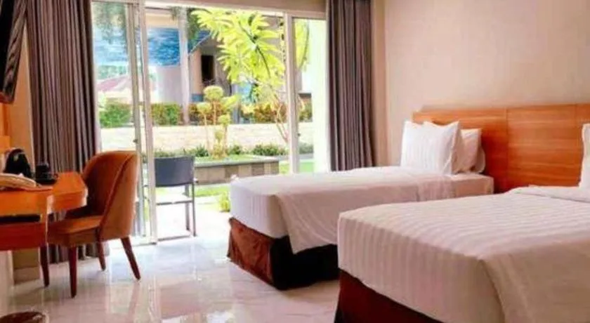 Bed in Rama Garden Hotel