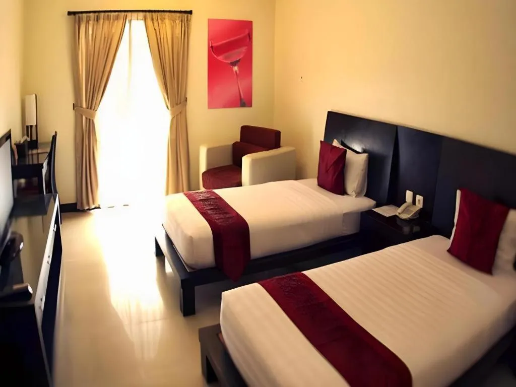 Bed in Rama Garden Hotel