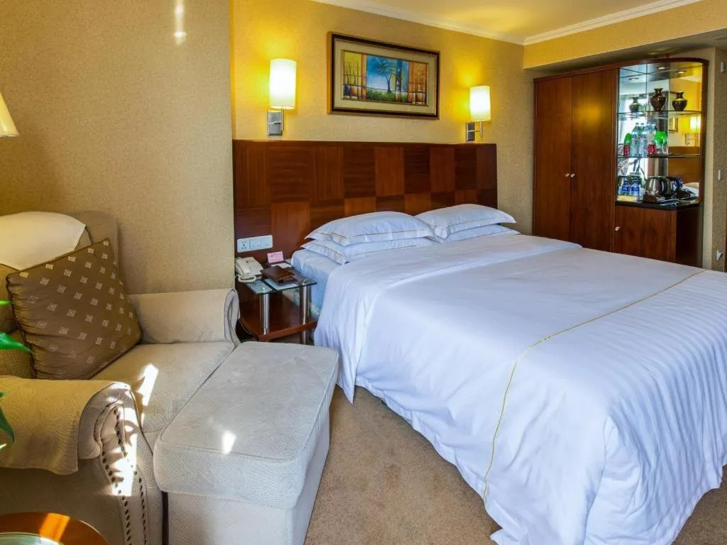 Bed in The Twenty First Century Hotel