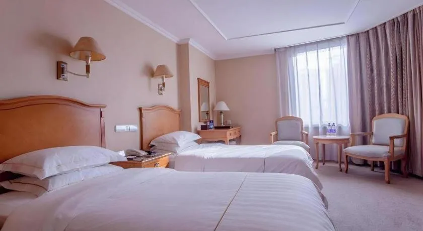 Bed in The Twenty First Century Hotel