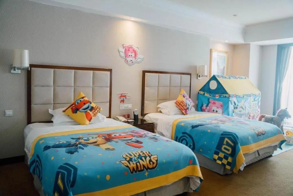 Bed in Country Garden Phoenix Hotel Chaohu