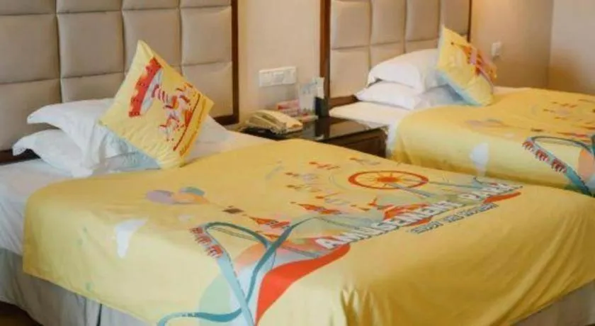 Bed in Country Garden Phoenix Hotel Chaohu