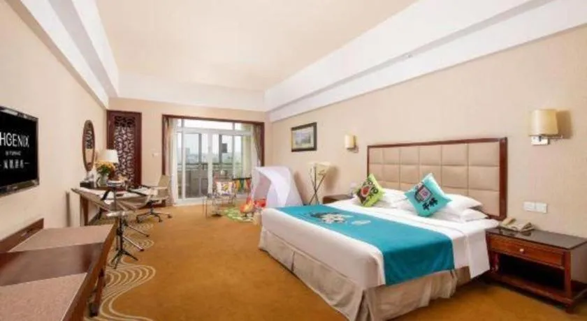 Bed in Country Garden Phoenix Hotel Chaohu