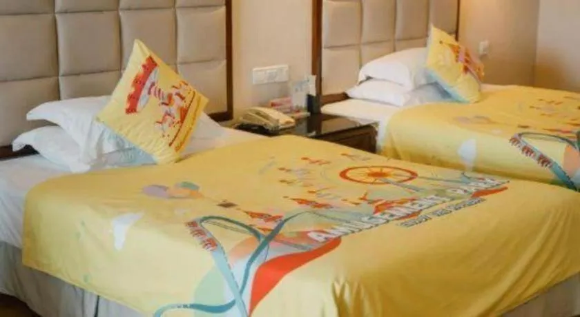 Bed in Country Garden Phoenix Hotel Chaohu