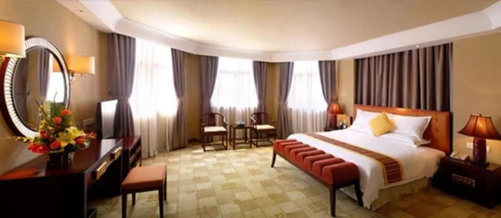 Bed in Country Garden Phoenix Hotel Chaohu