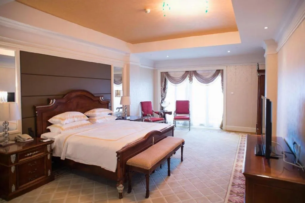 Bed in Country Garden Phoenix Hotel Chaohu