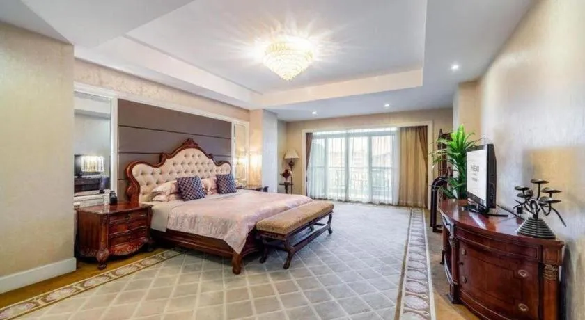 Bed in Country Garden Phoenix Hotel Chaohu