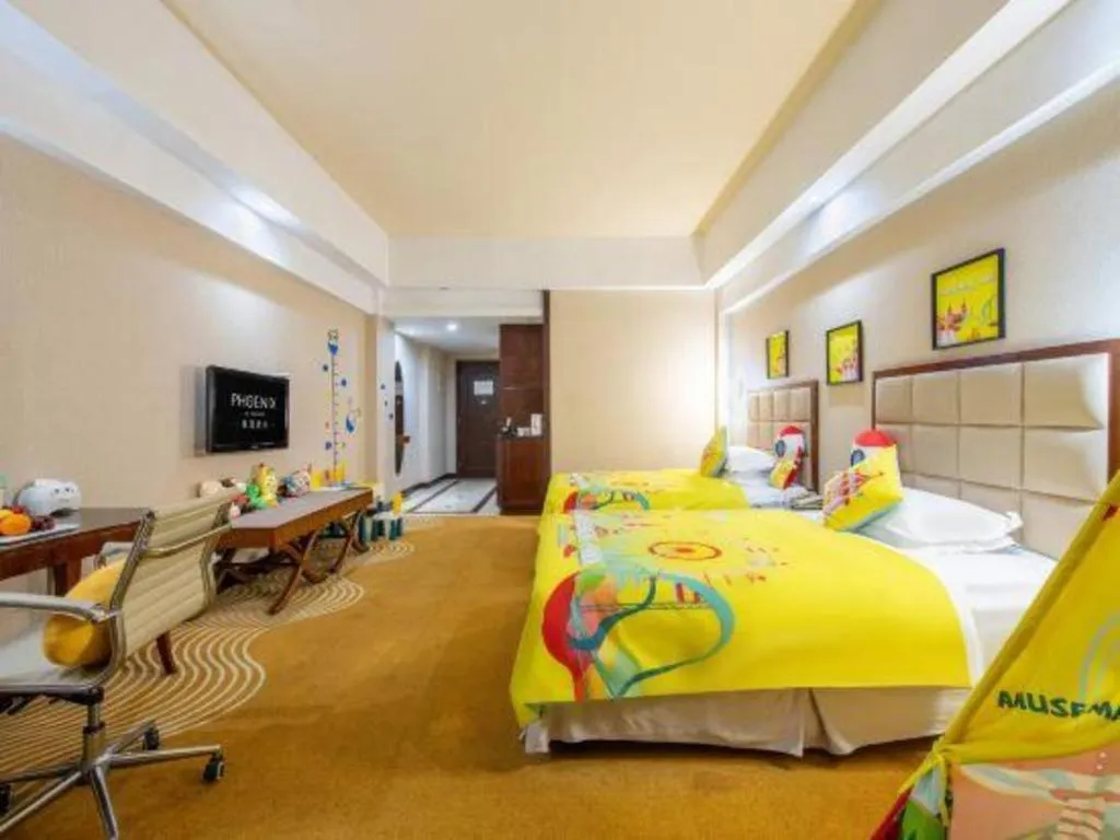 Bed in Country Garden Phoenix Hotel Chaohu