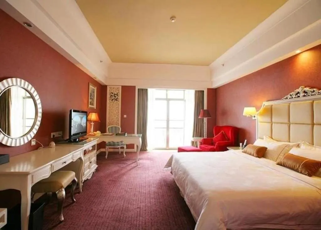 Bed in Country Garden Phoenix Hotel Chaohu