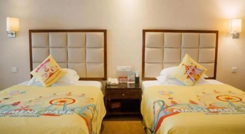 Bed in Country Garden Phoenix Hotel Chaohu