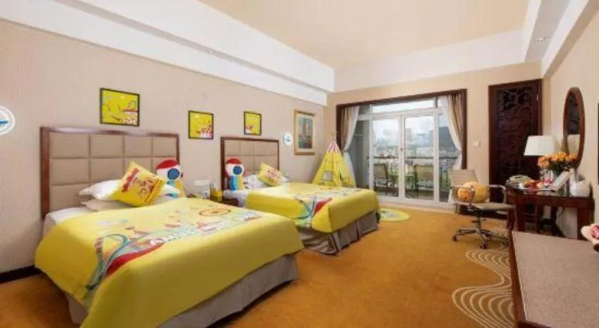 Bed in Country Garden Phoenix Hotel Chaohu