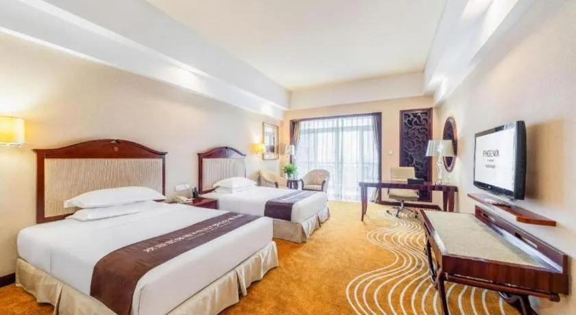 Bed in Country Garden Phoenix Hotel Chaohu