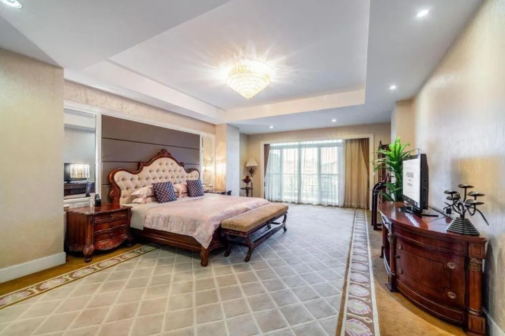 Bed in Country Garden Phoenix Hotel Chaohu